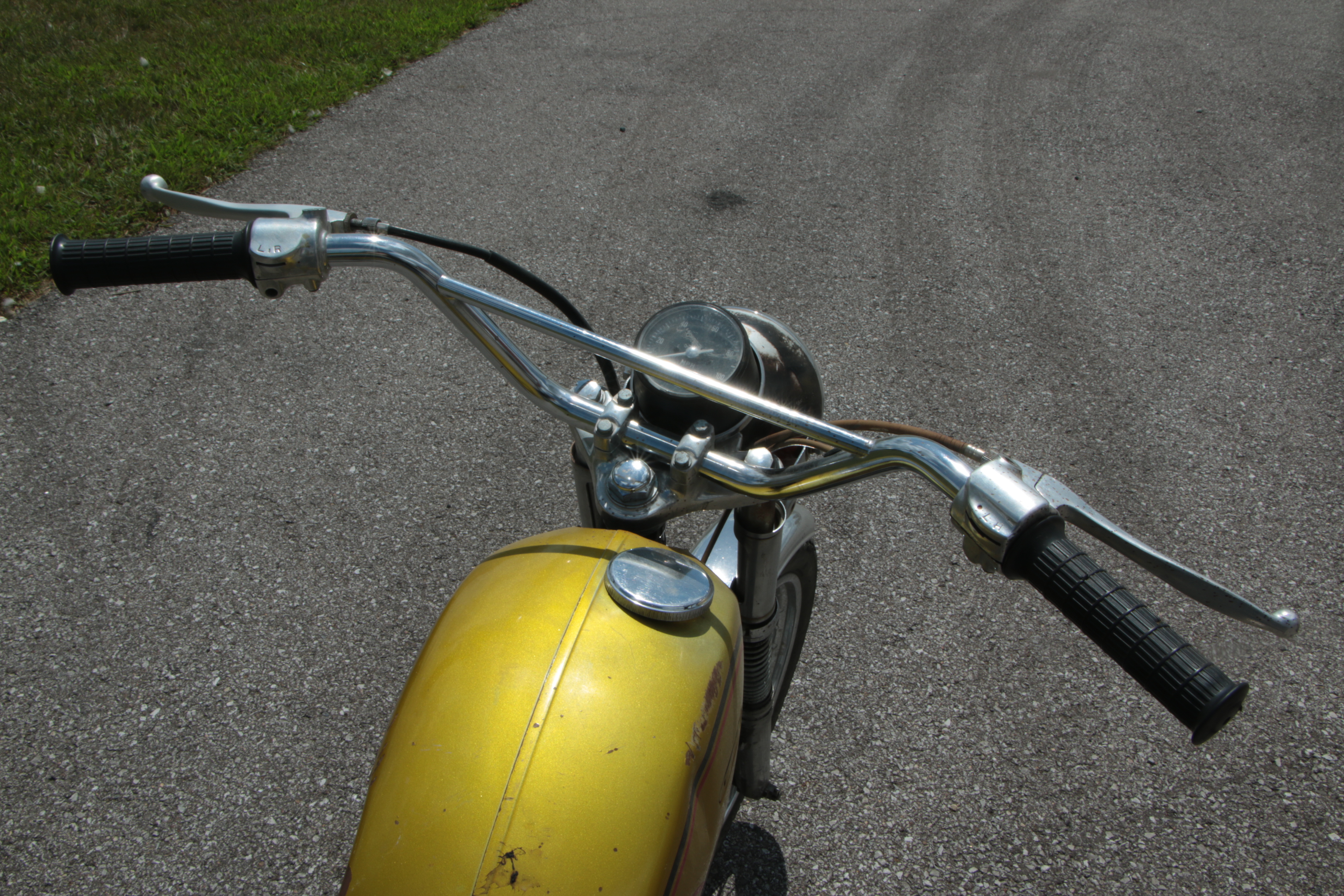 1972 Honda CL100 Scrambler Motorcycle