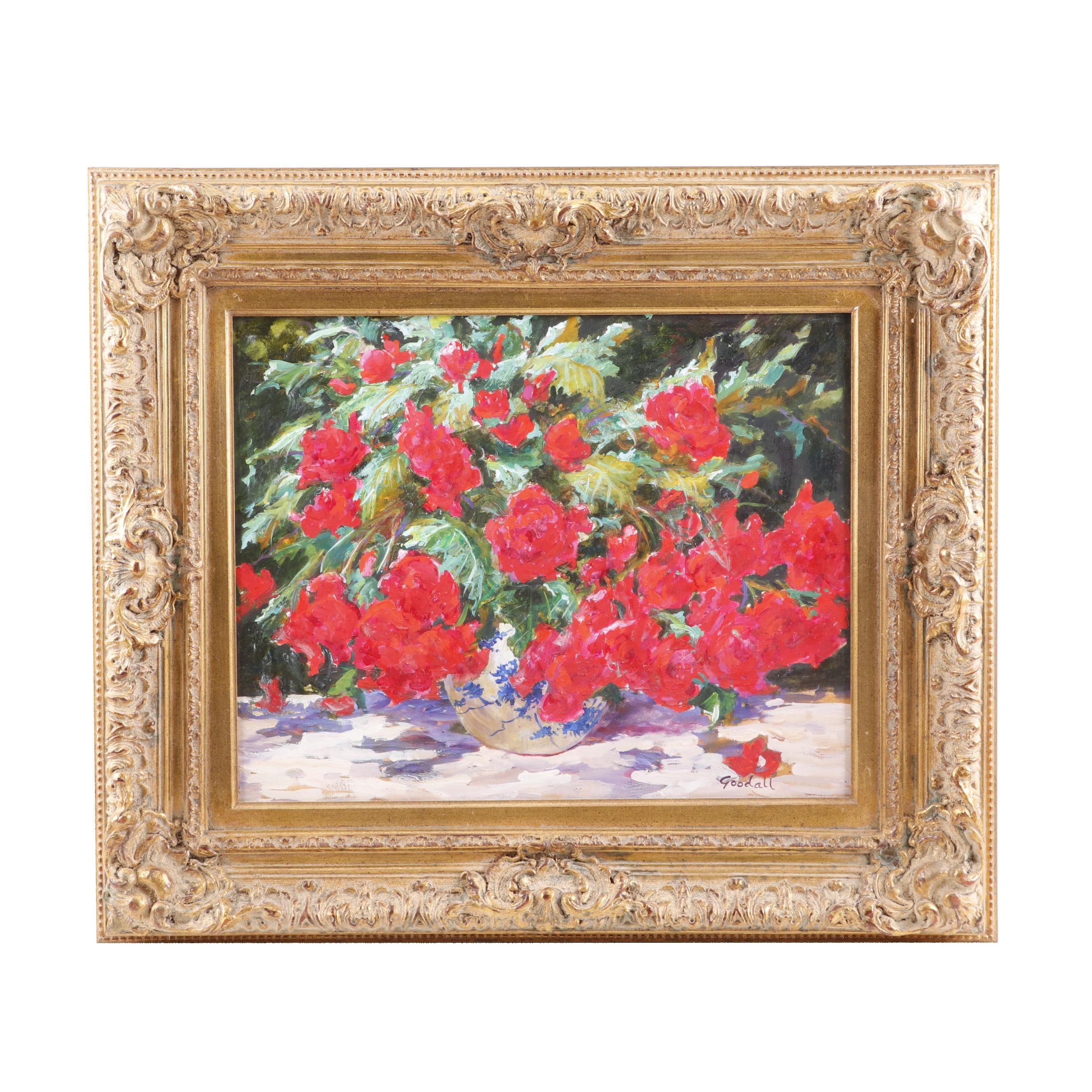 Dawn Goodall Floral Still Life Oil Painting