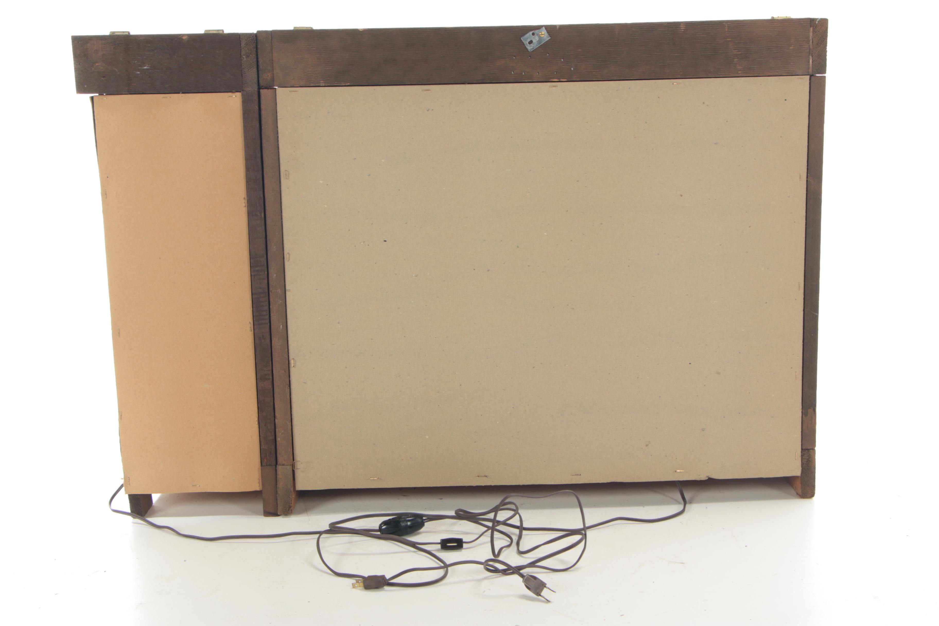 Michael Garman "Leroy & Bertha's Bar and Grill" Diorama/Shadowbox Sculpture