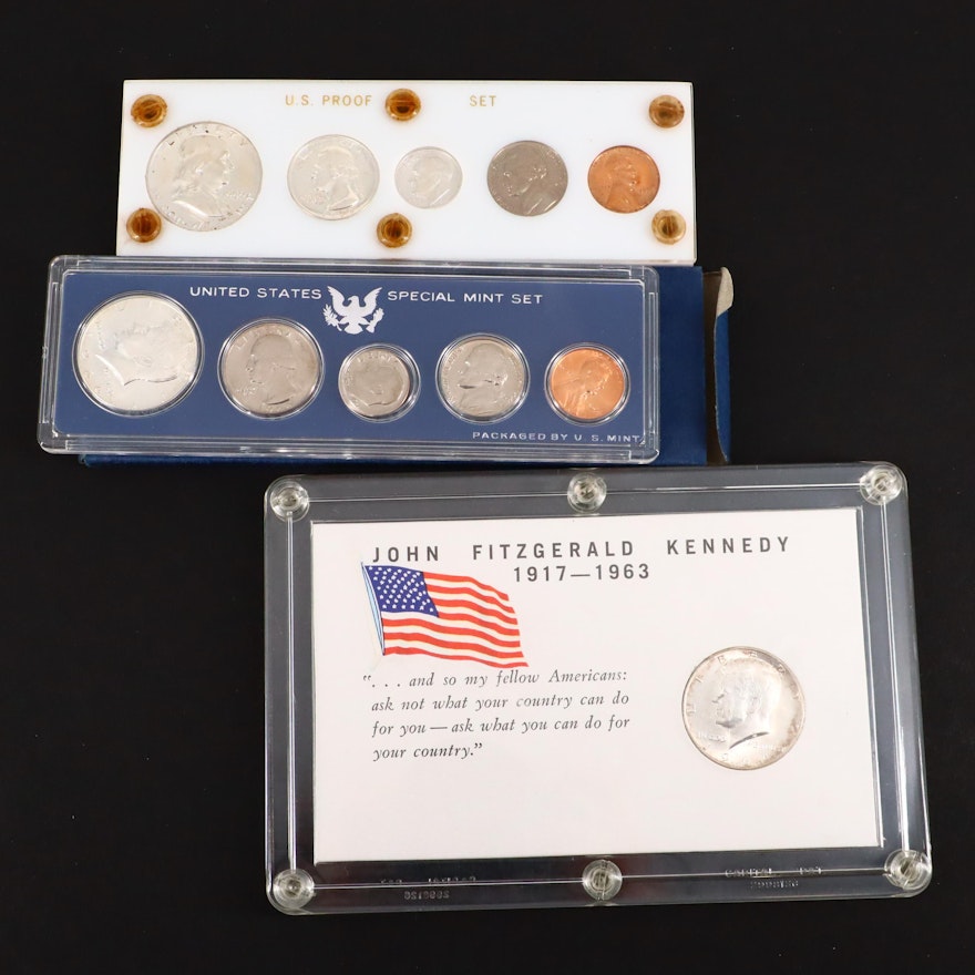 Group of American Coins Including a 1959 Proof Set