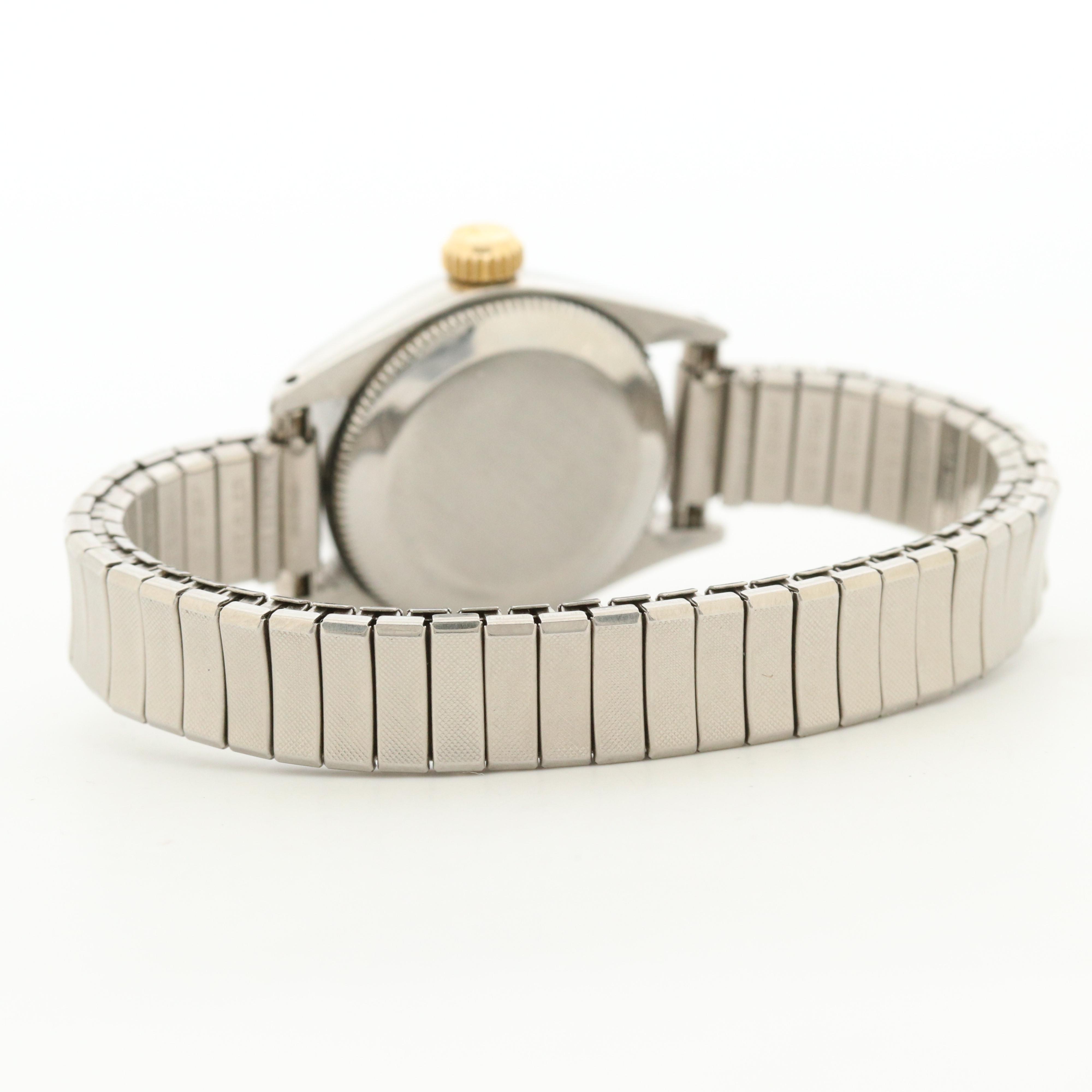 Vintage Rolex Oyster Perpetual 18K Gold and Stainless Steel Watch, 1964