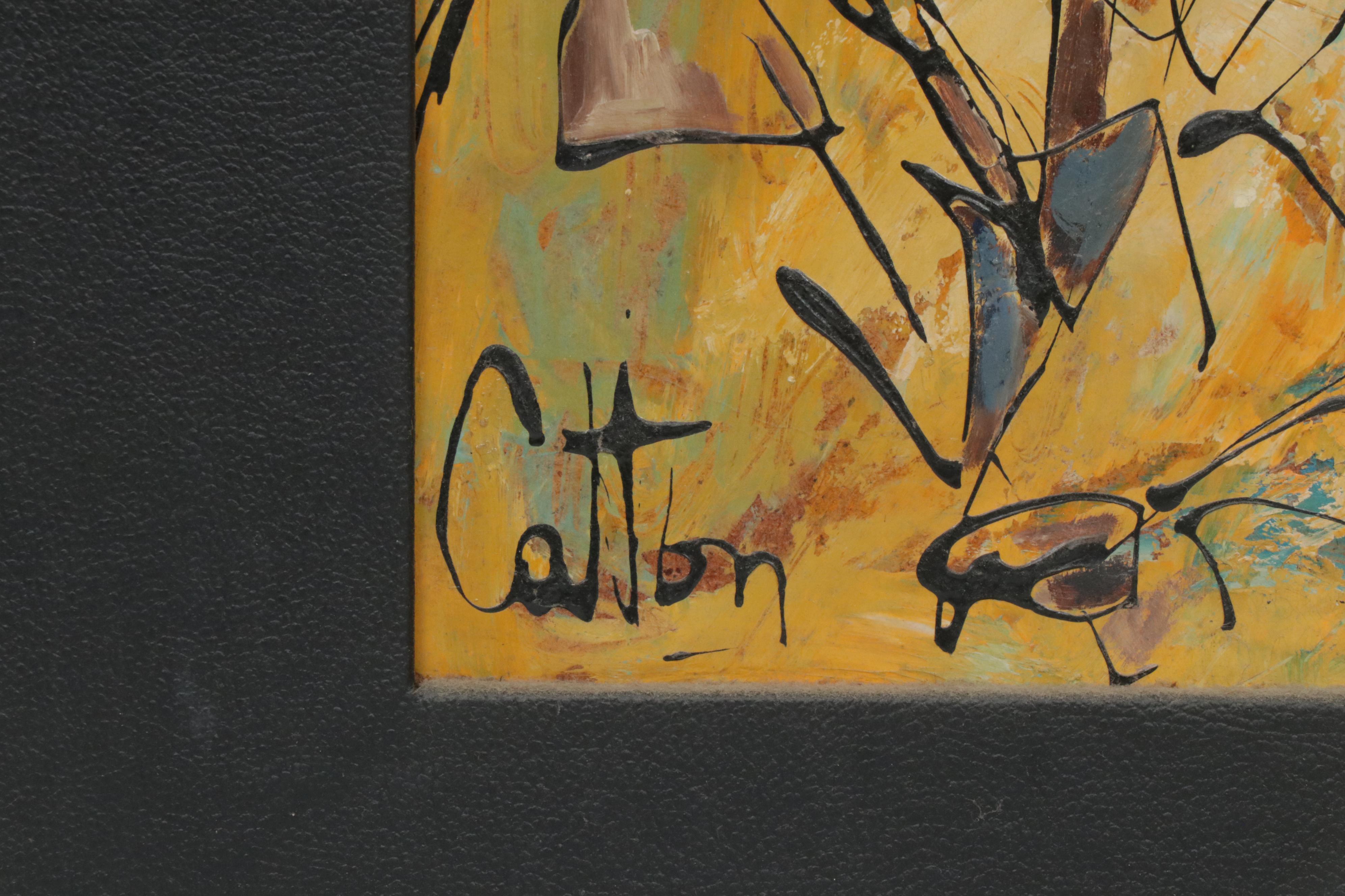 Pierre Catton Oil Painting "Clown"