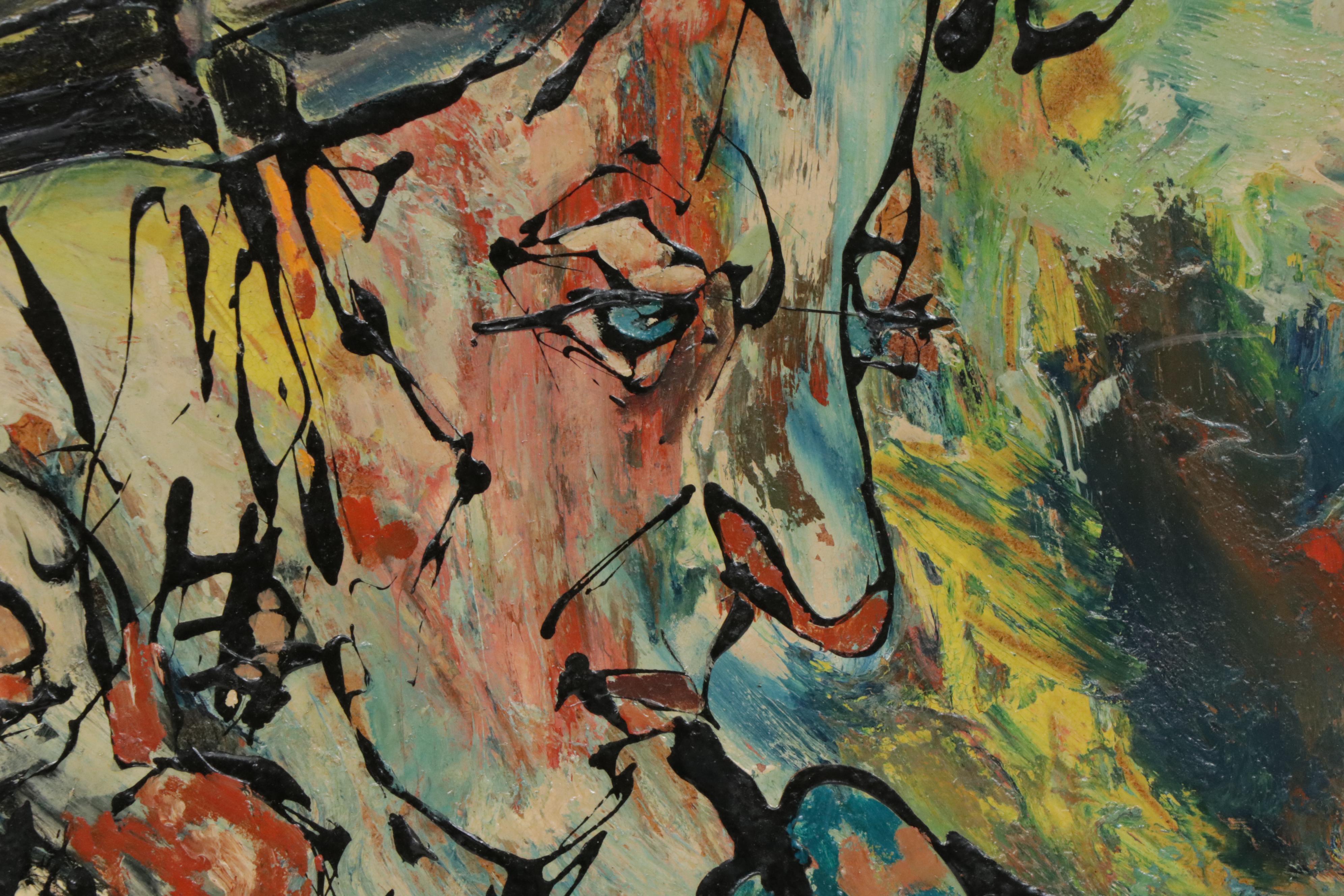 Pierre Catton Oil Painting "Clown"