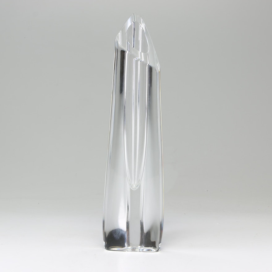 Baccarat "Rose" Crystal Bud Vase