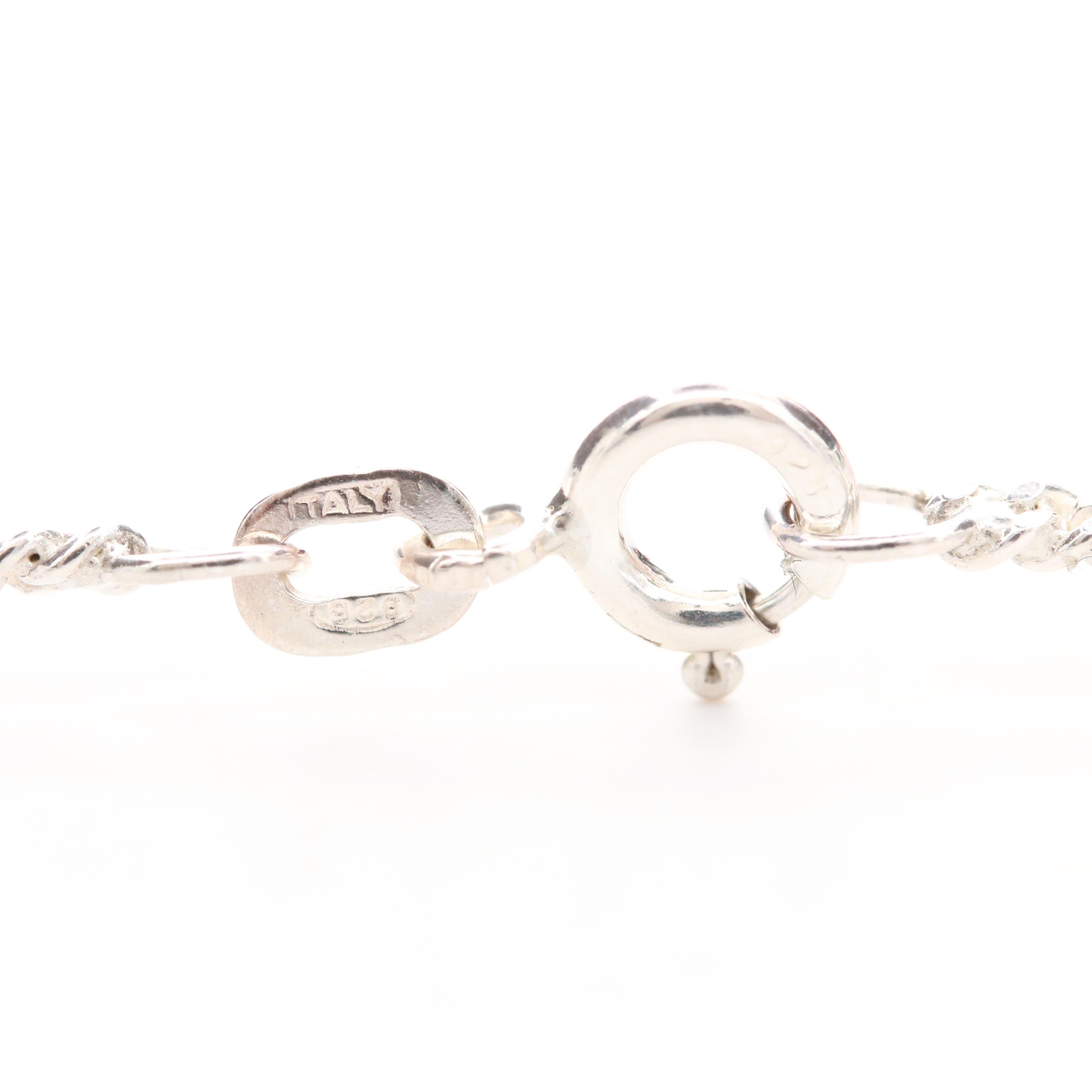 Kabana Sterling Silver Whale Pendant Necklace