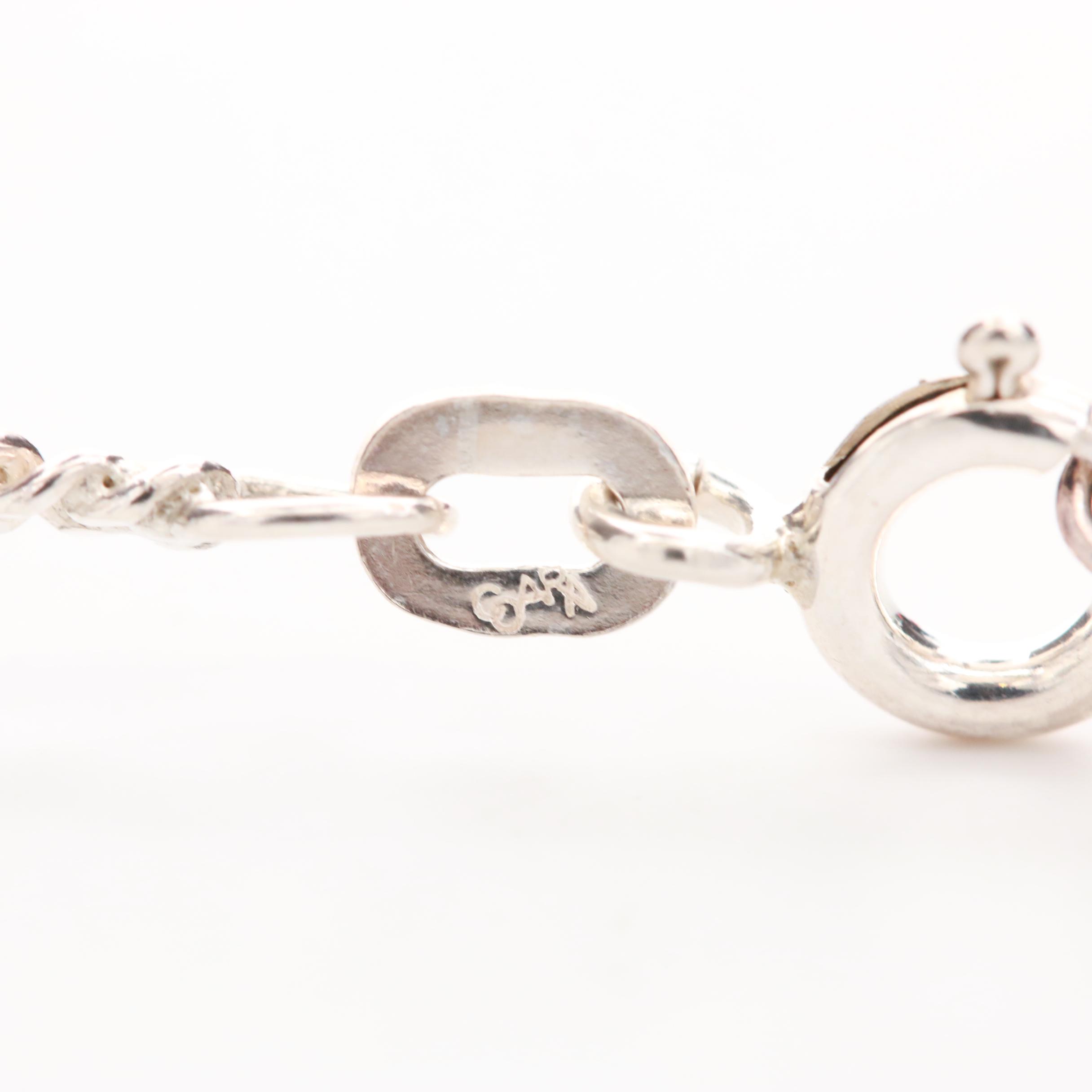 Kabana Sterling Silver Whale Pendant Necklace