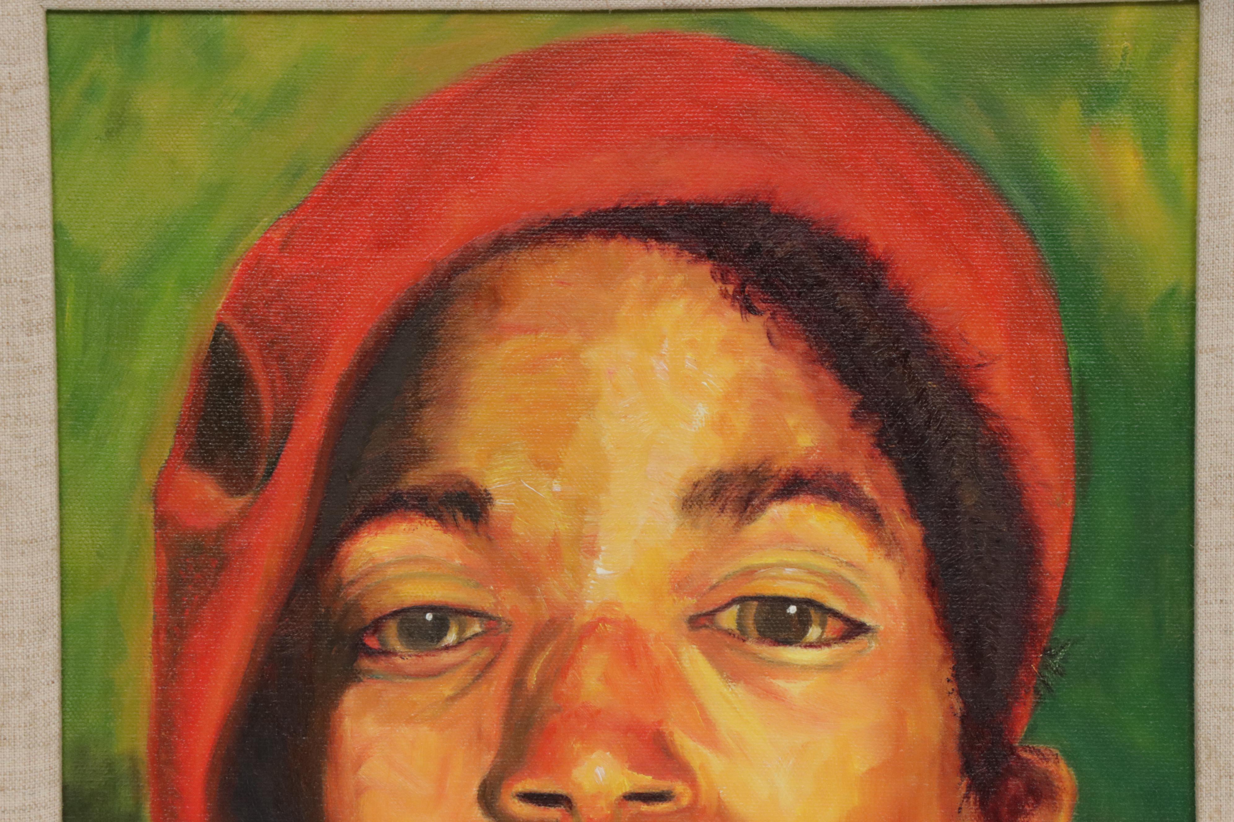 Goodall Portrait of Revolutionary Oil Painting