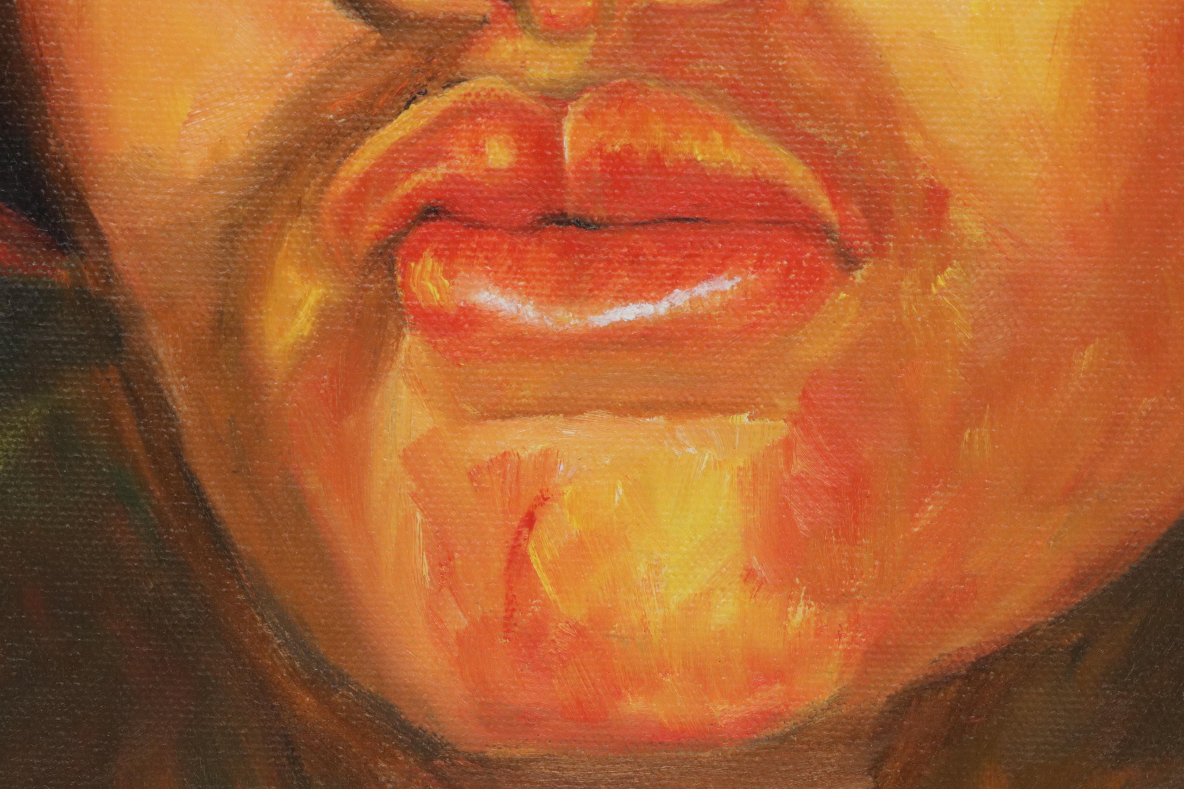 Goodall Portrait of Revolutionary Oil Painting