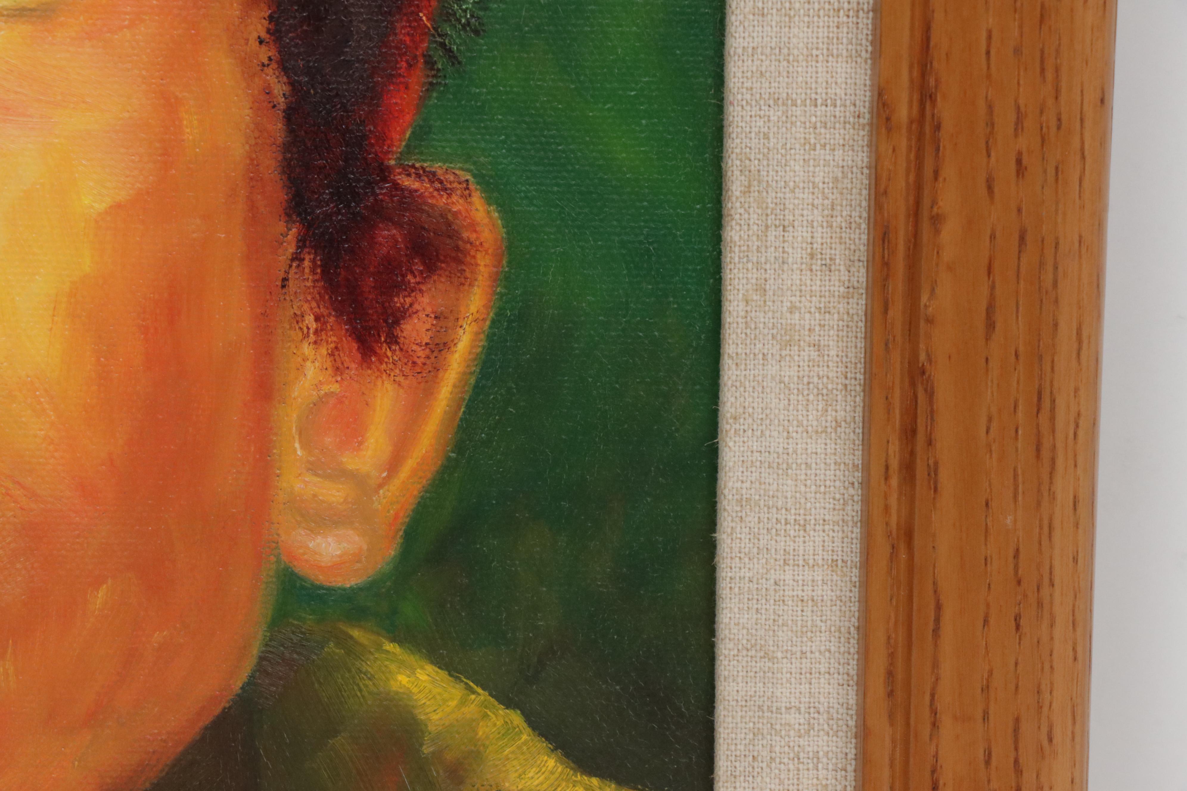 Goodall Portrait of Revolutionary Oil Painting