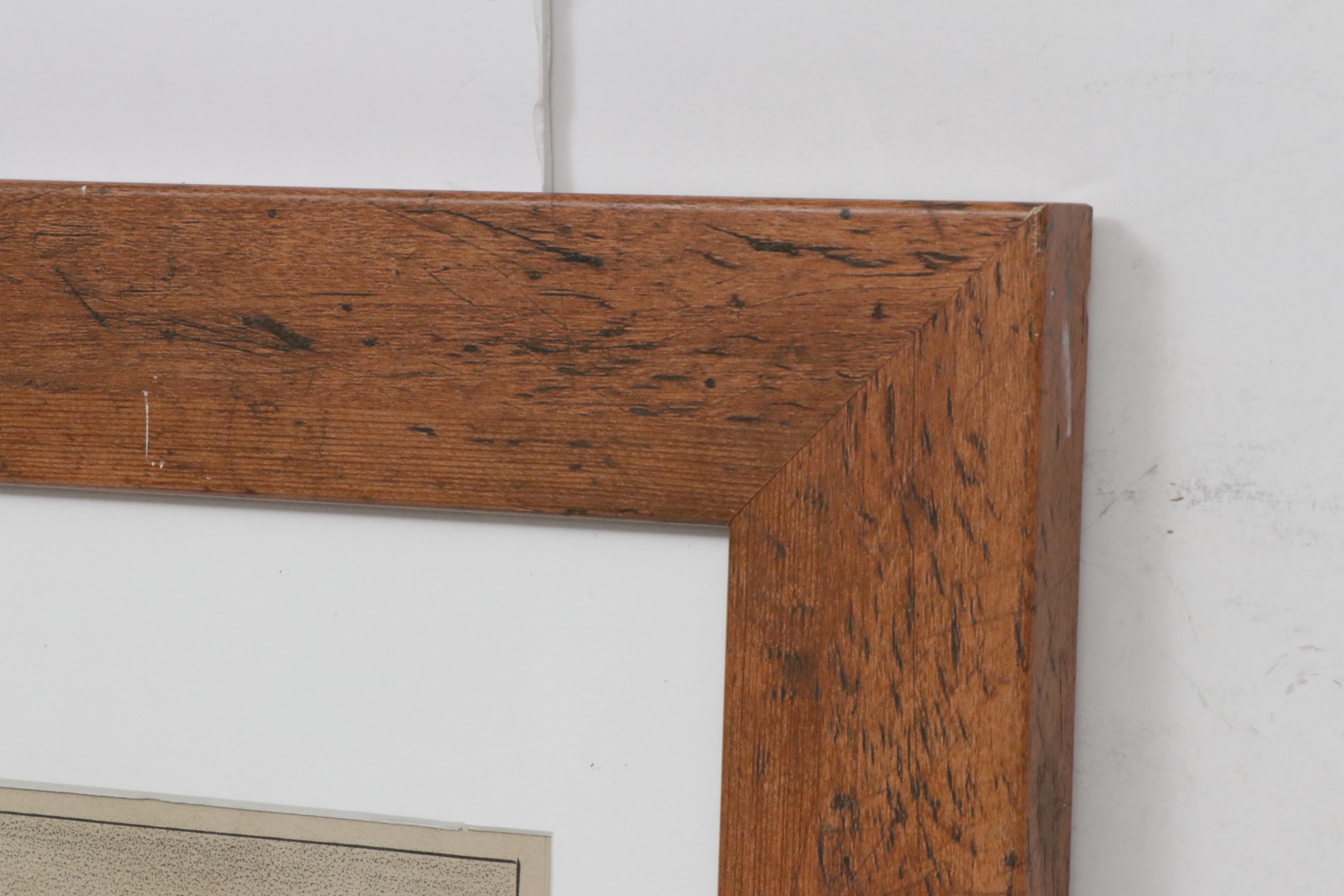 Claude Shafer Political Cartoon Ink Drawing