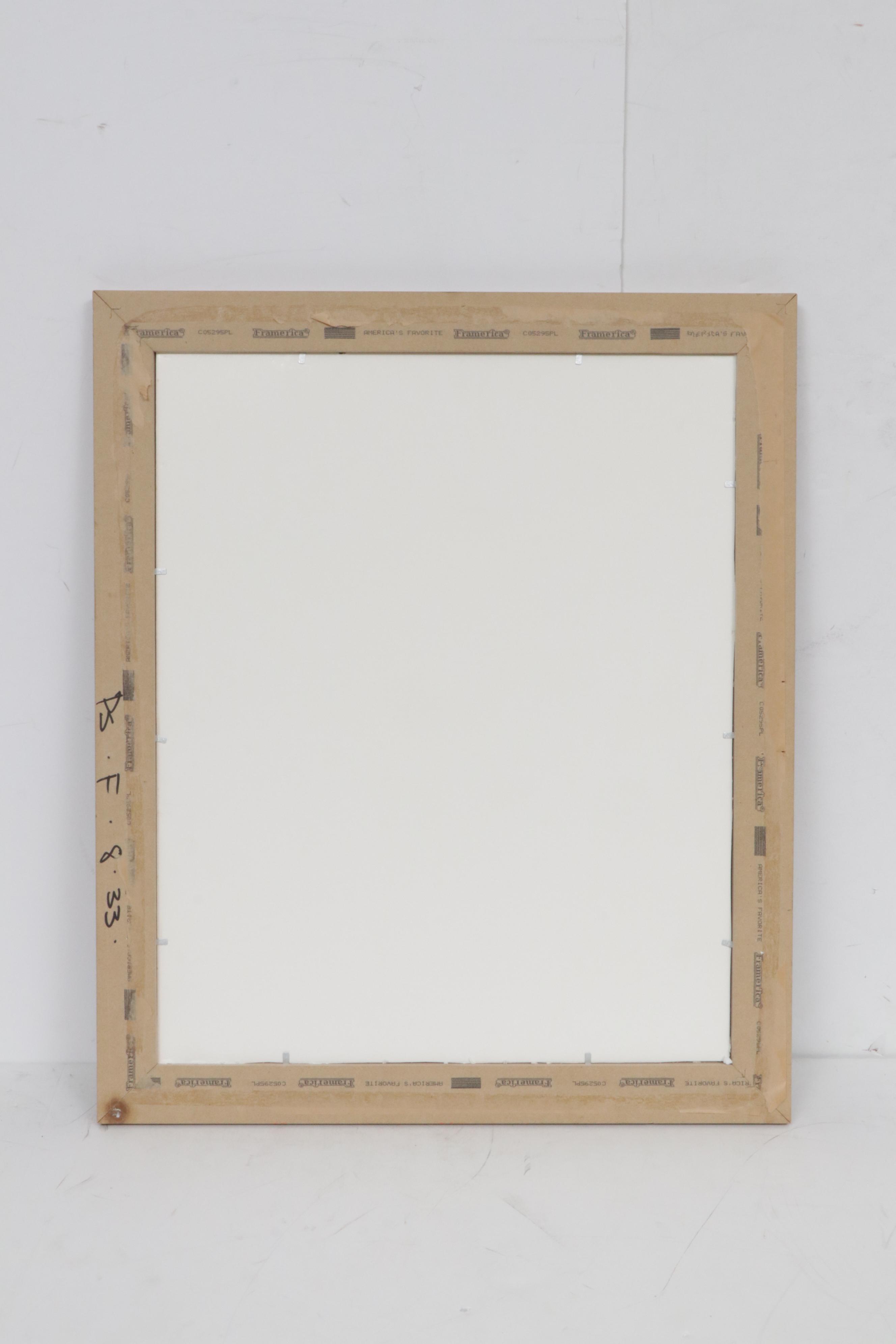 Claude Shafer Political Cartoon Ink Drawing