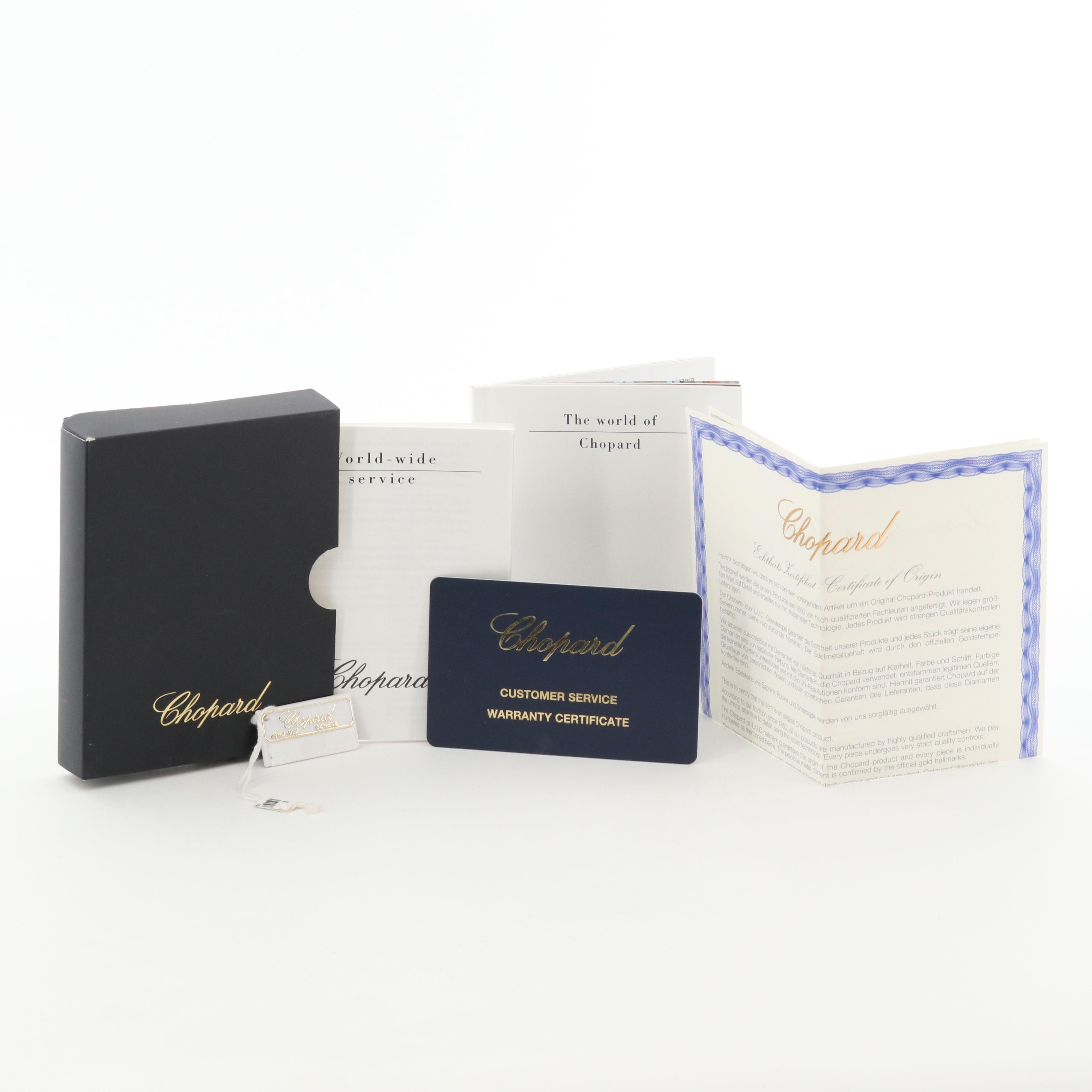 Chopard Happy Sport Stainless Steel and 2.44 CTW Diamond Chronograph Watch