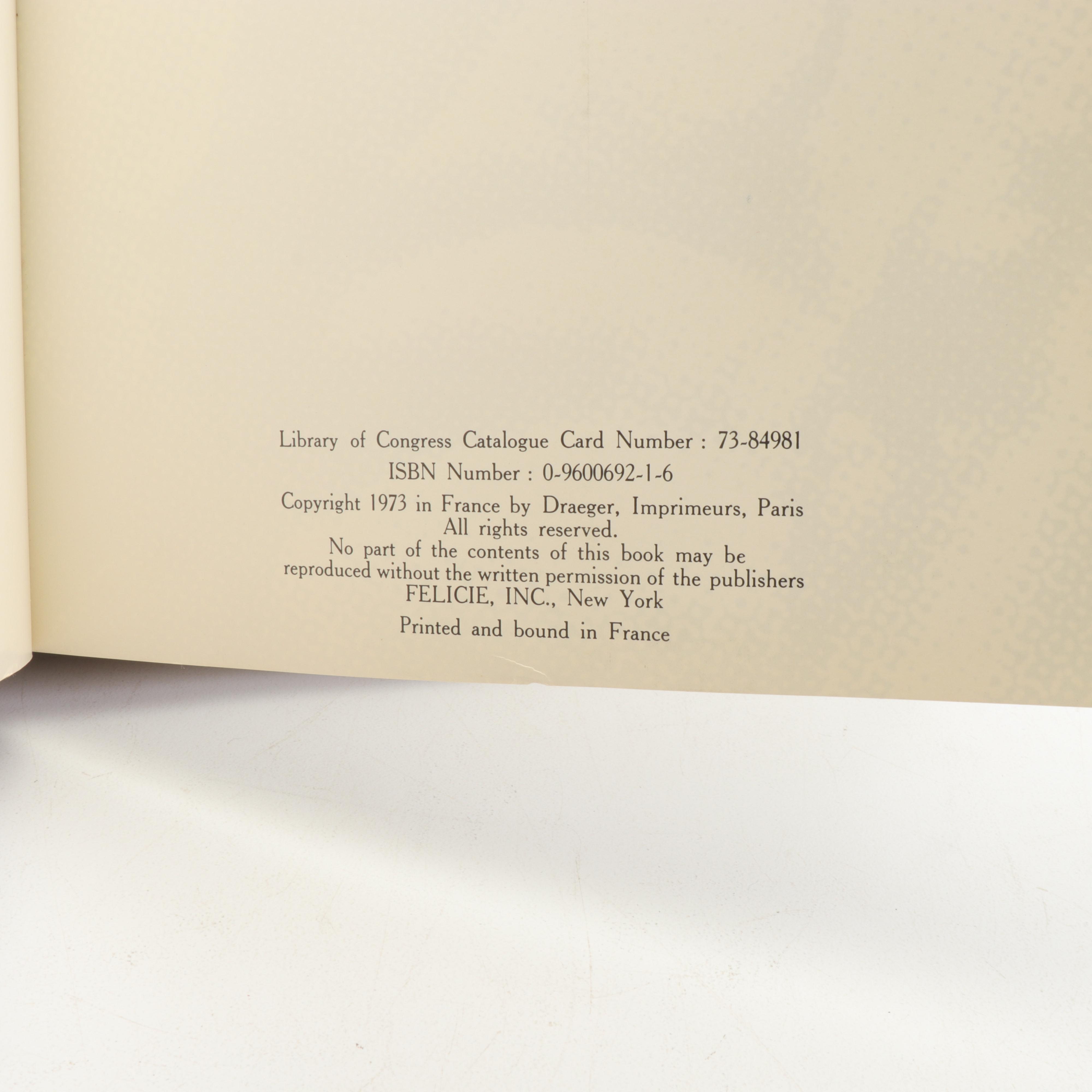 Salvador Dali "Les Diners De Gala" Cookbook, Early English Translation, 1973