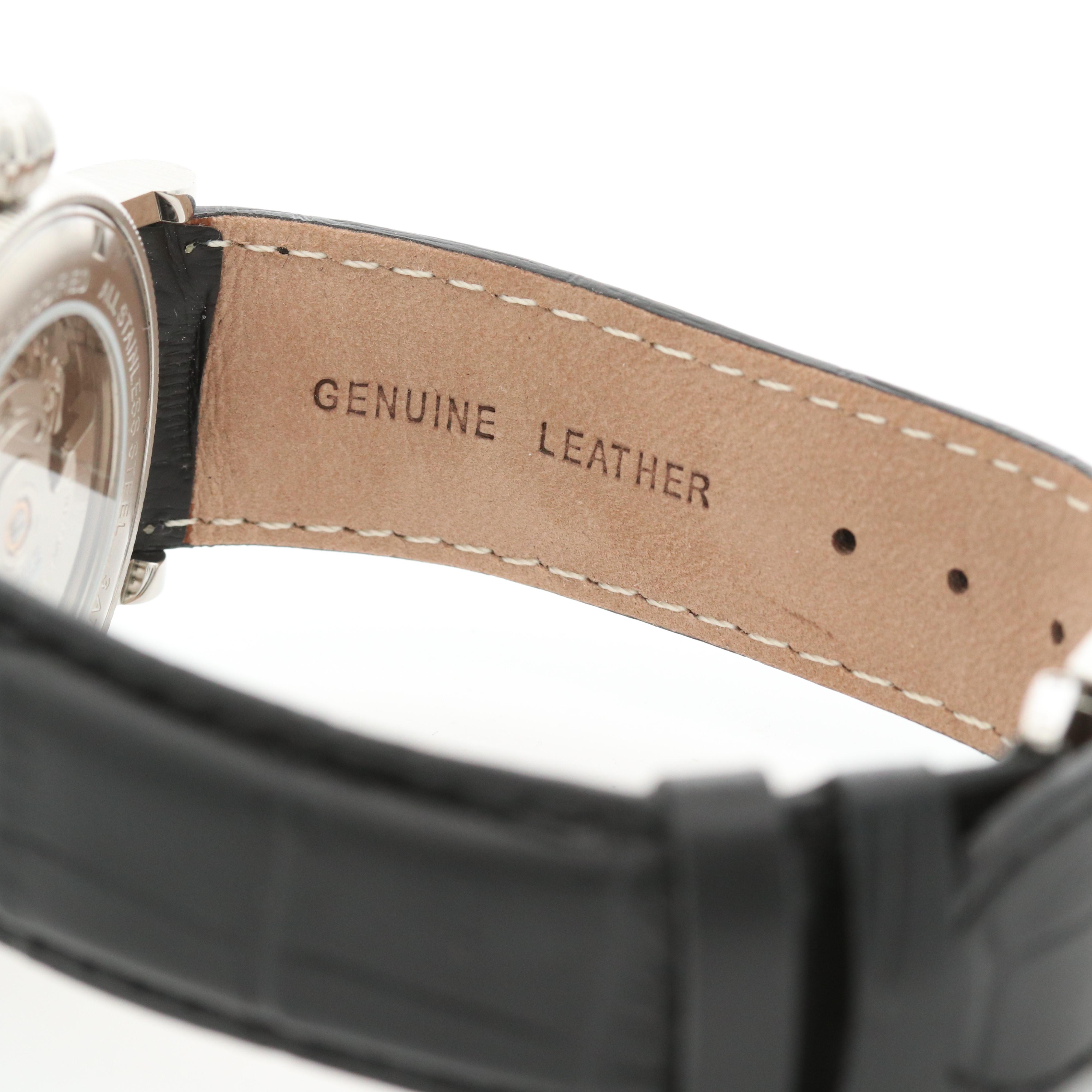 Trias Retrograde Stainless Steel Automatic Watch