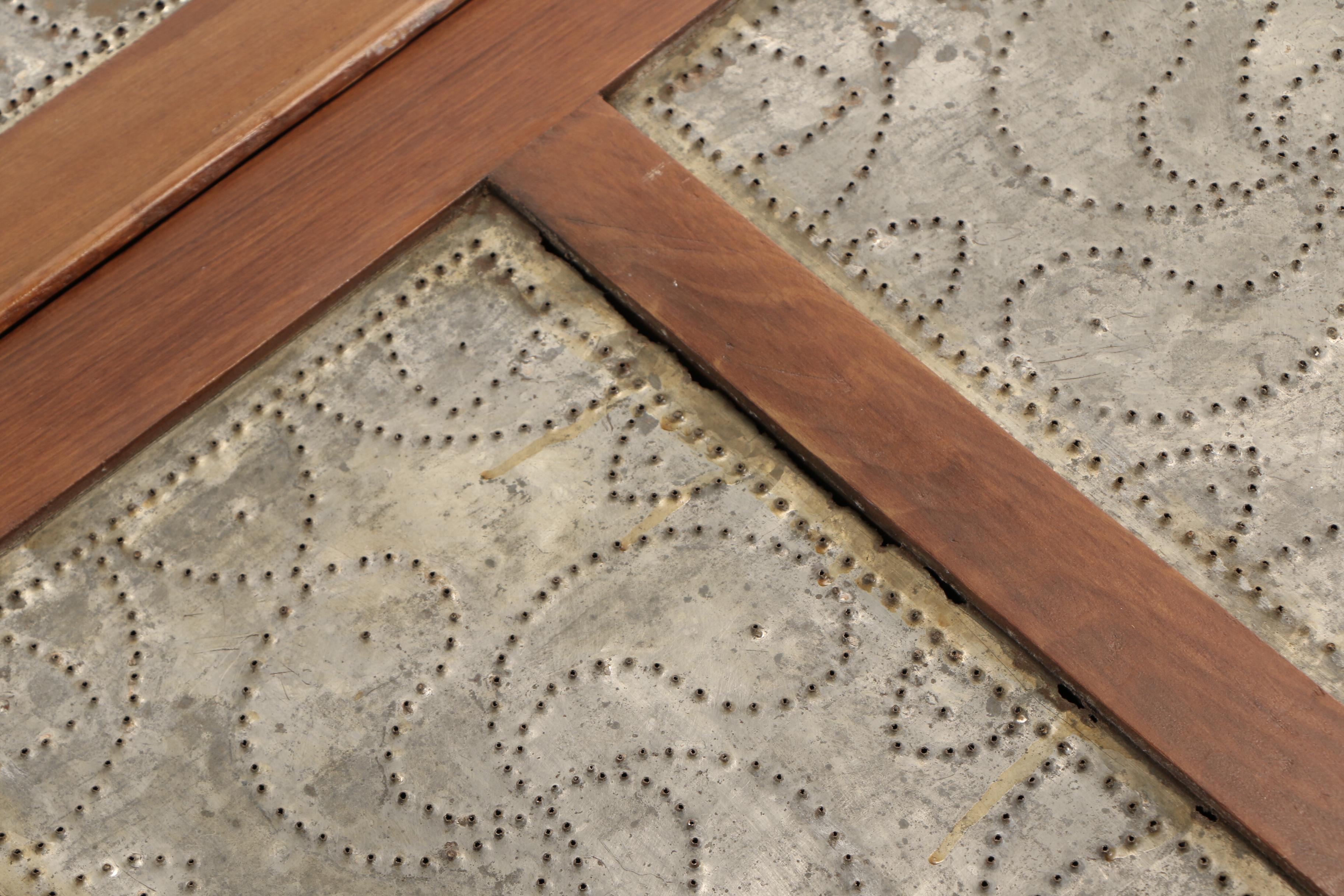 American Sixteen-Tin Poplar Pie Safe, 19th Century