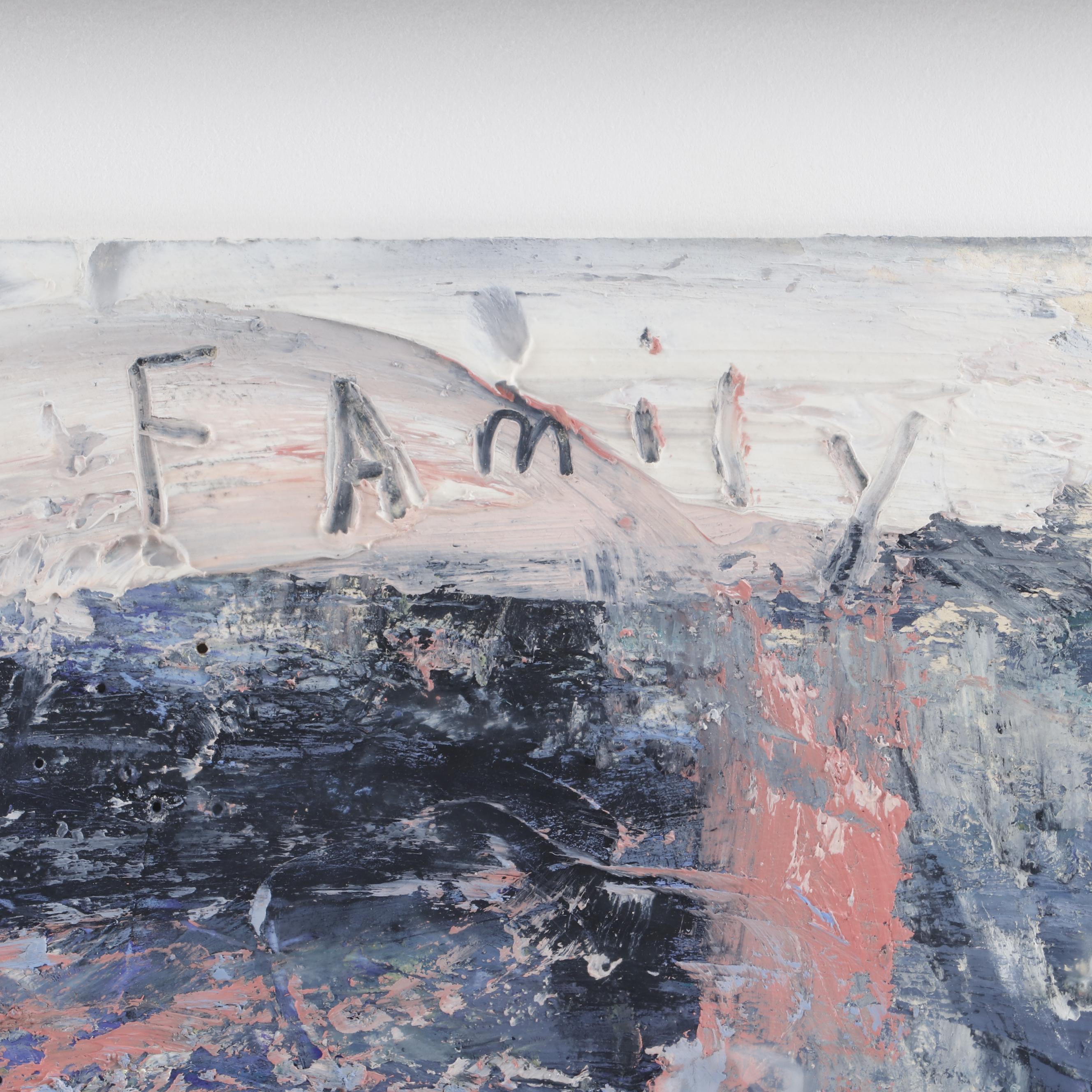 Stephanie Brody-Lederman Oil Painting "Family Way," 1989