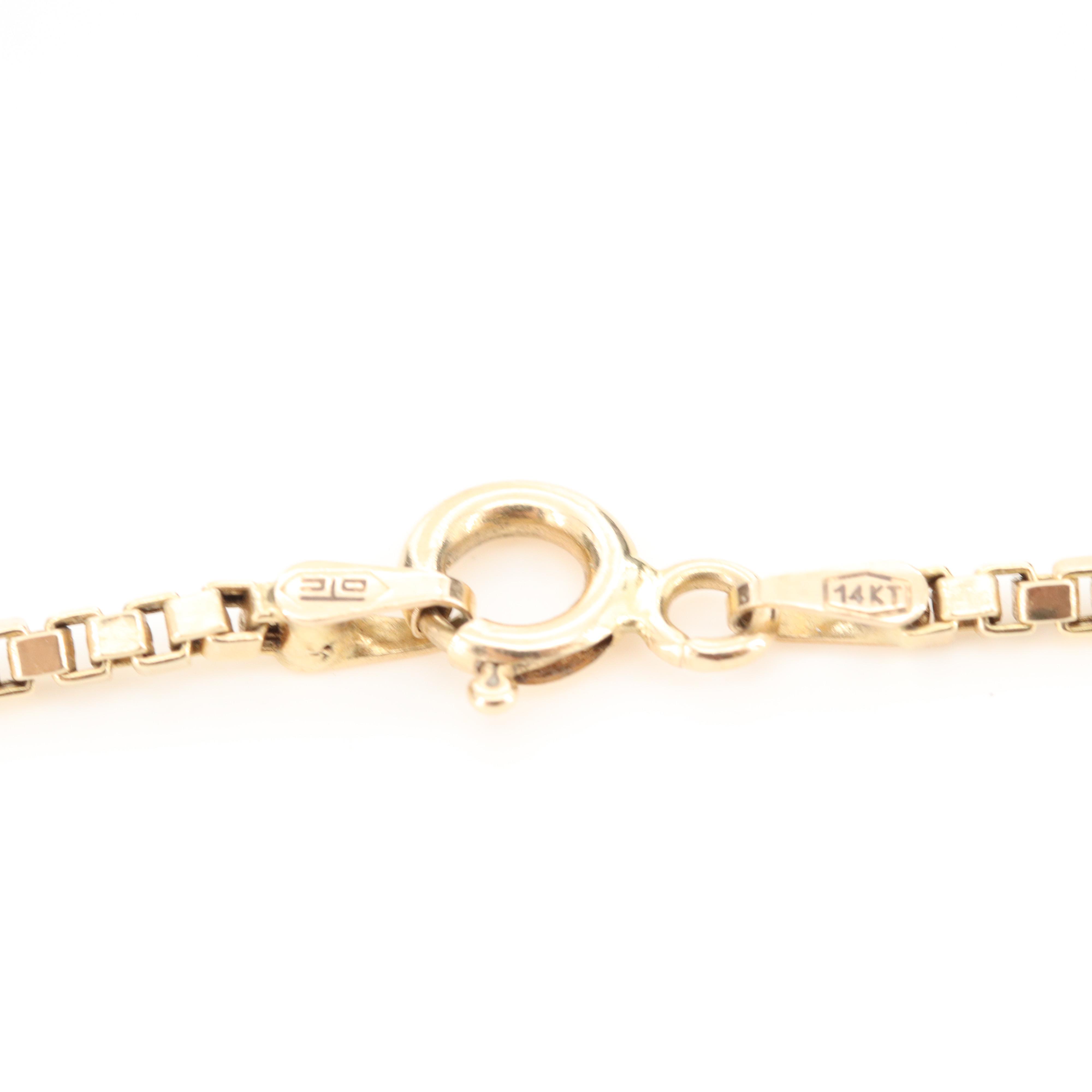 1945 Dos Pesos Mexican Gold Coin on a 14K Yellow Gold Open Work Pendant Necklace