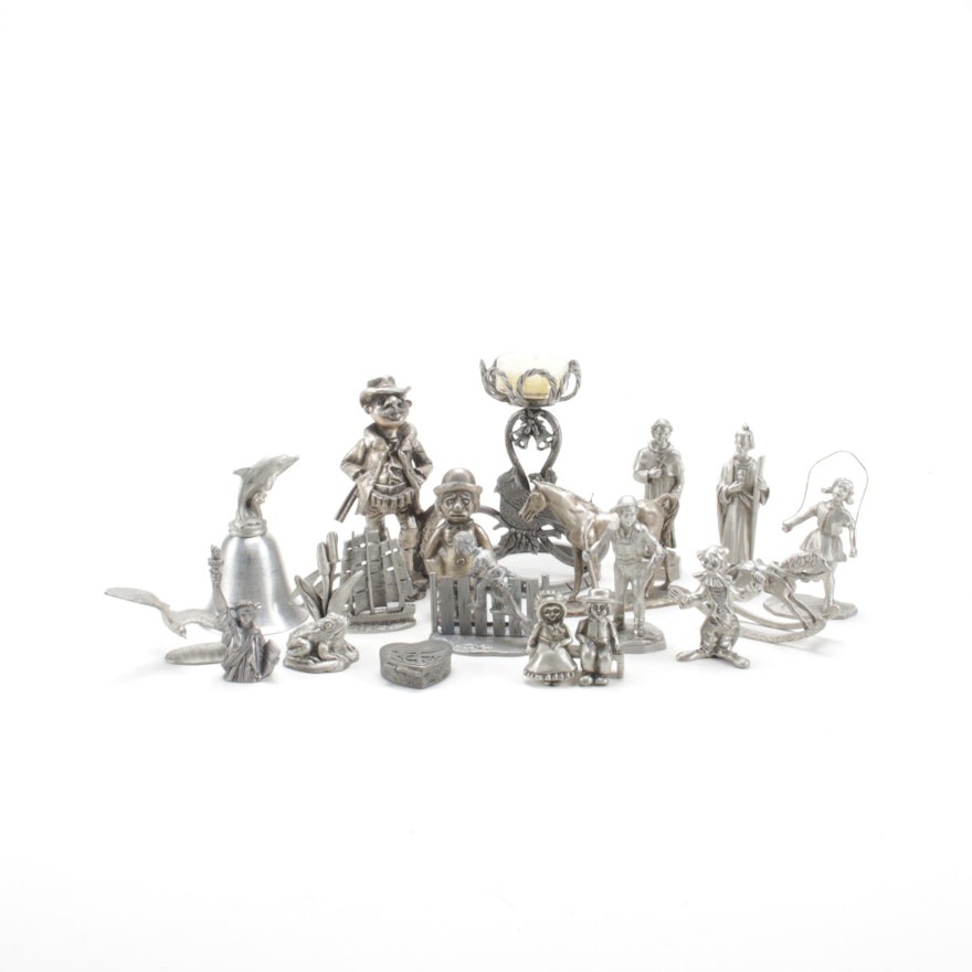 Pewter Figurine Collection
