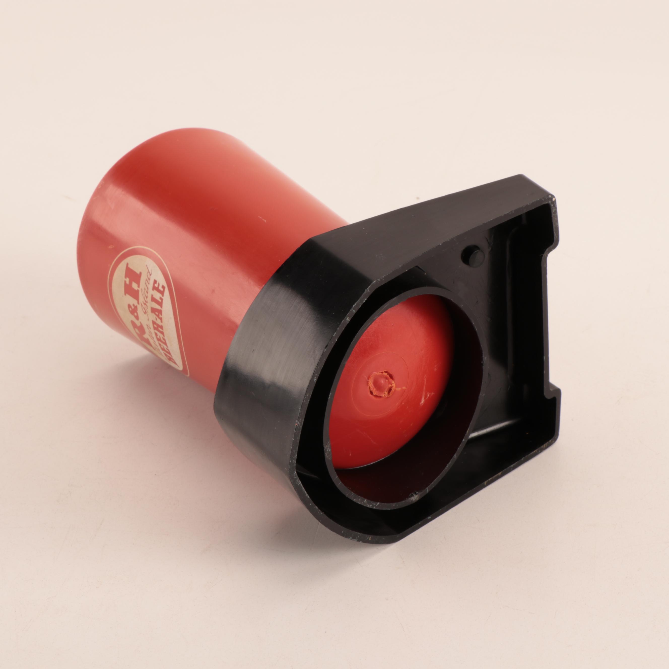 R&H Beer Brand Foam Scrapers and Frother Holder, Vintage