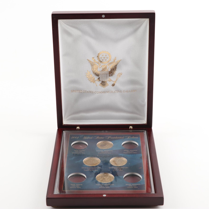 United States Commemorative Gallery 2007 U.S. Presidential Dollars