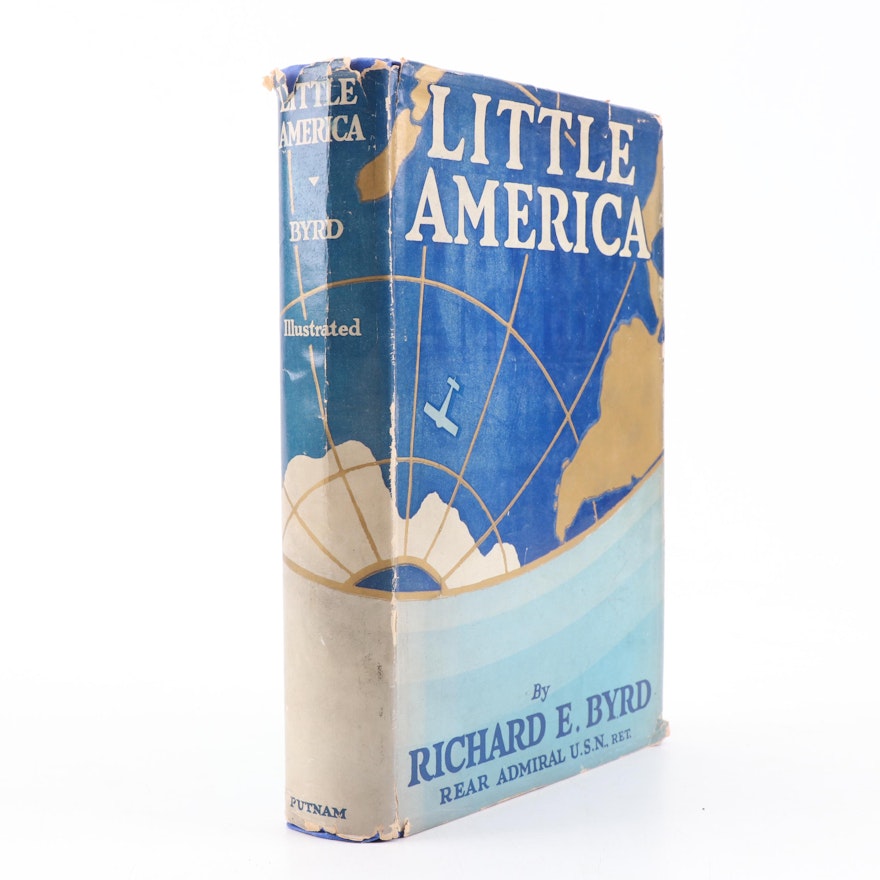 1930 "Little America" Antarctic Exploration Book by Admiral Richard Byrd