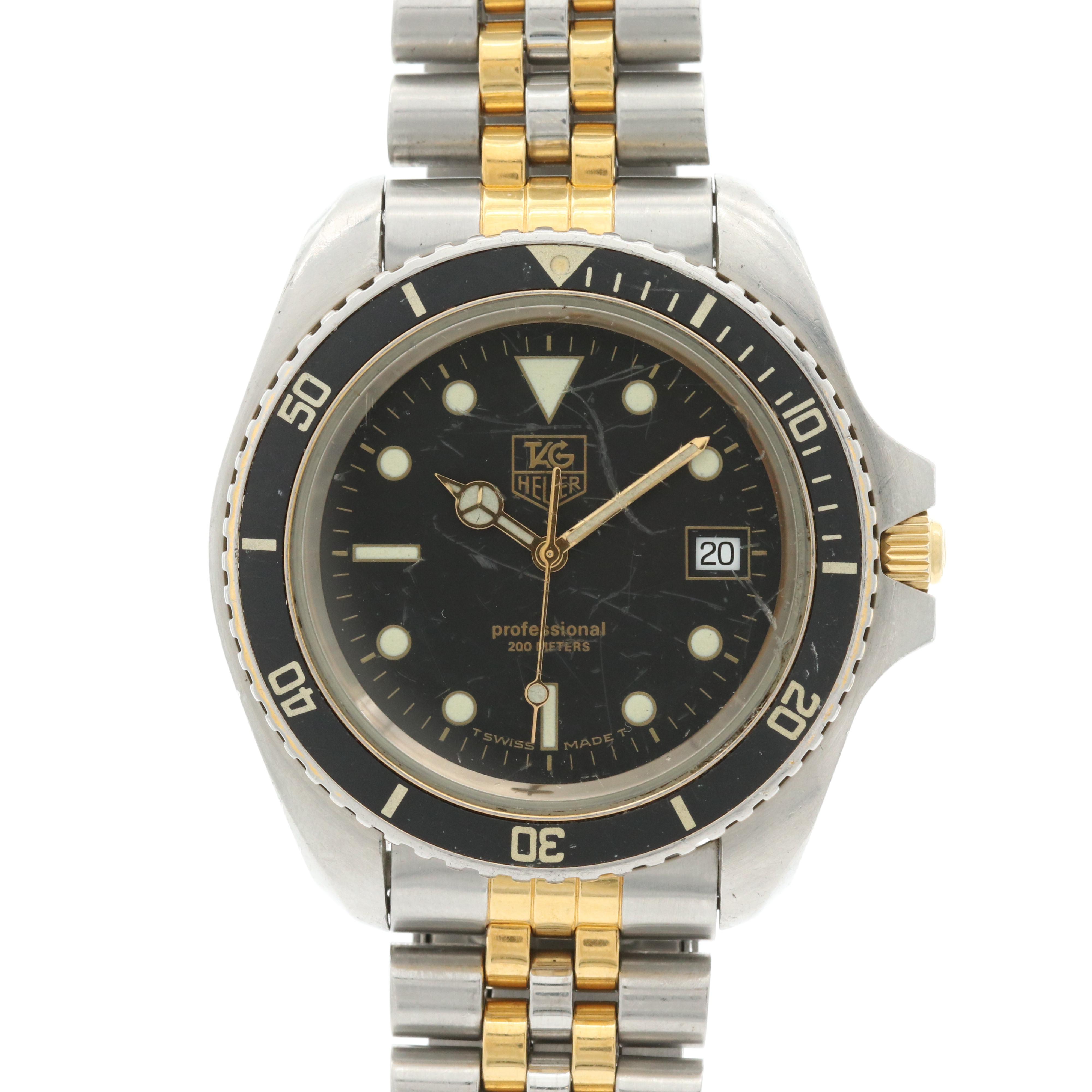 Vintage TAG Heuer 1000 Two Tone Quartz Watch