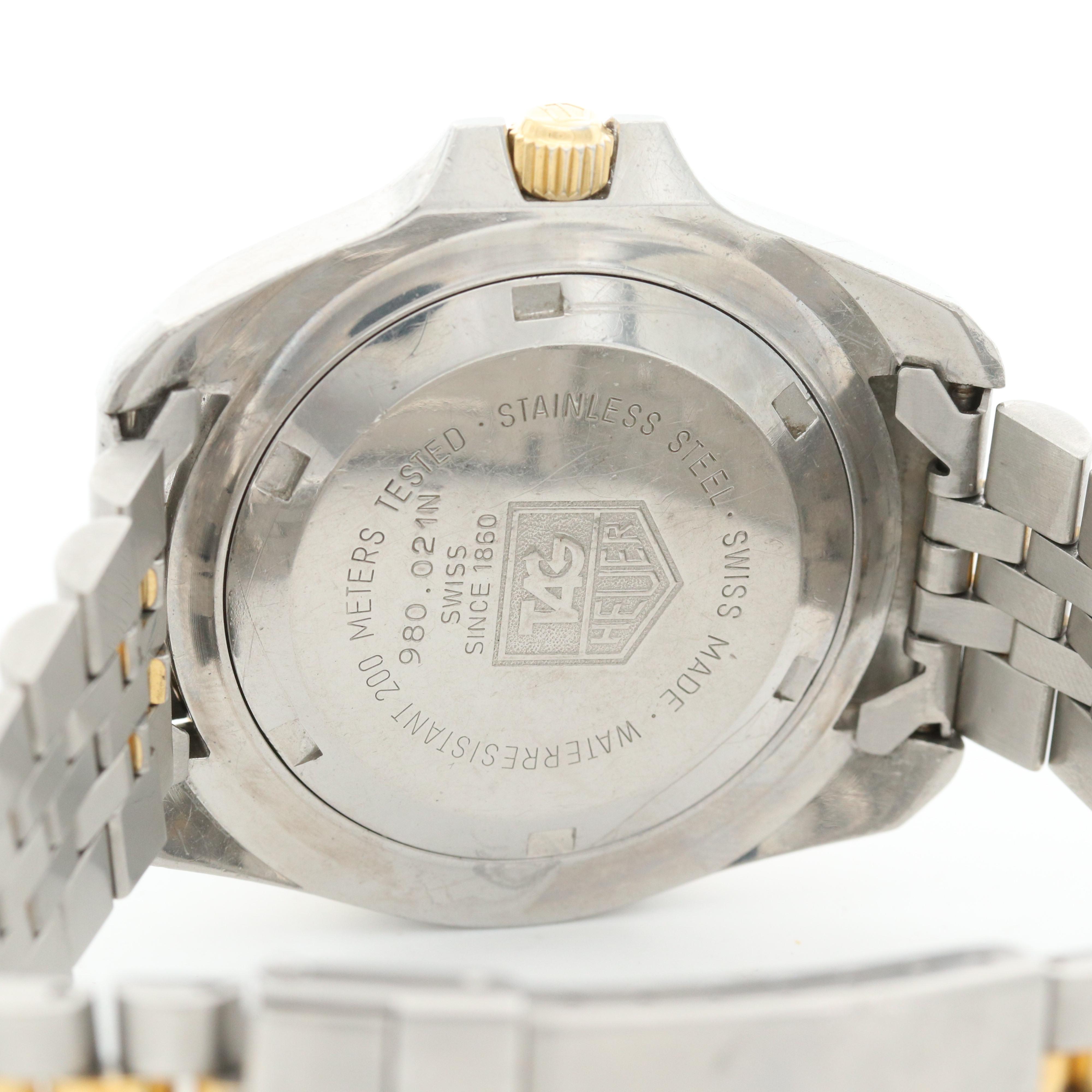 Vintage TAG Heuer 1000 Two Tone Quartz Watch