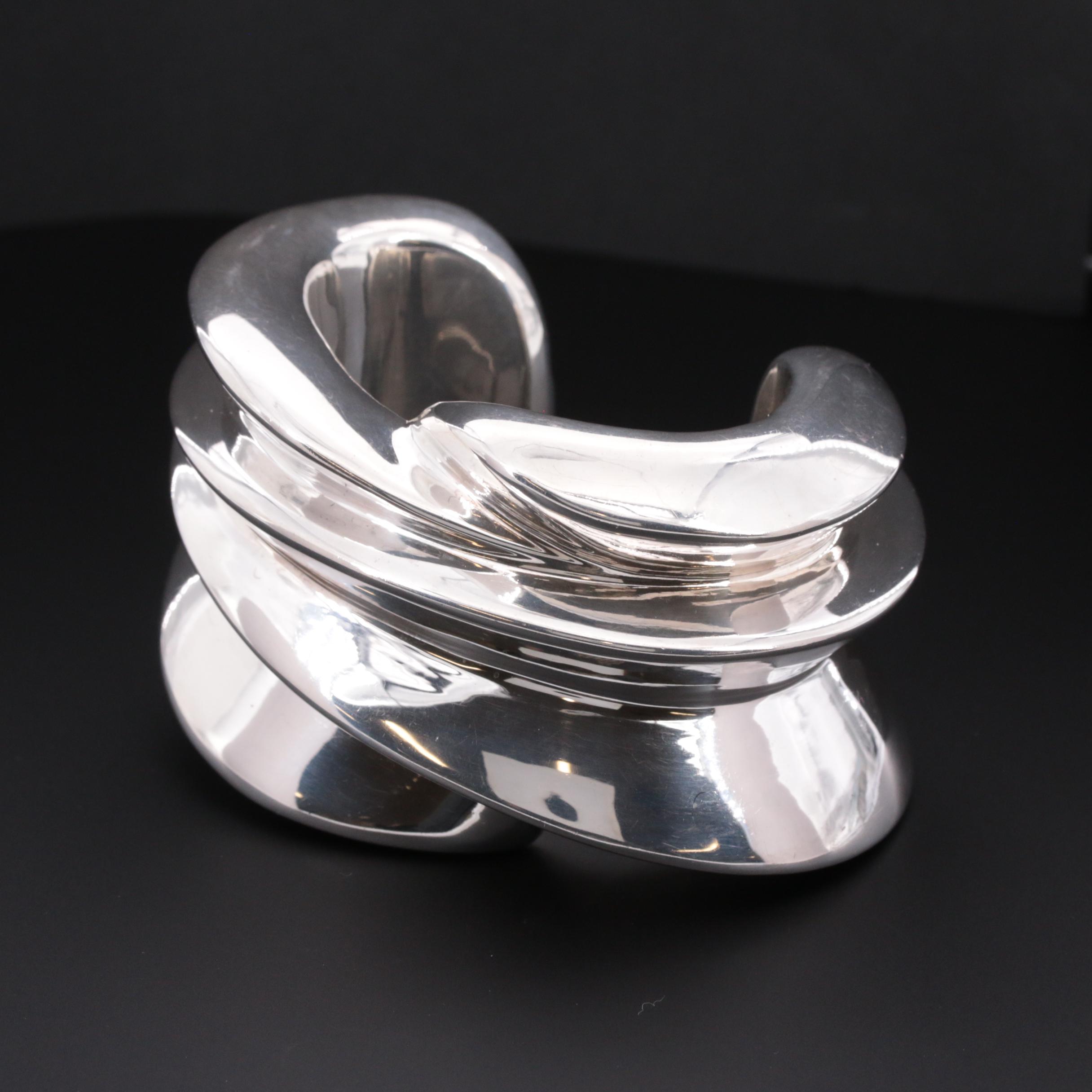 Mikal Jon Bayanihan LTD Sterling Silver Cuff Bracelet
