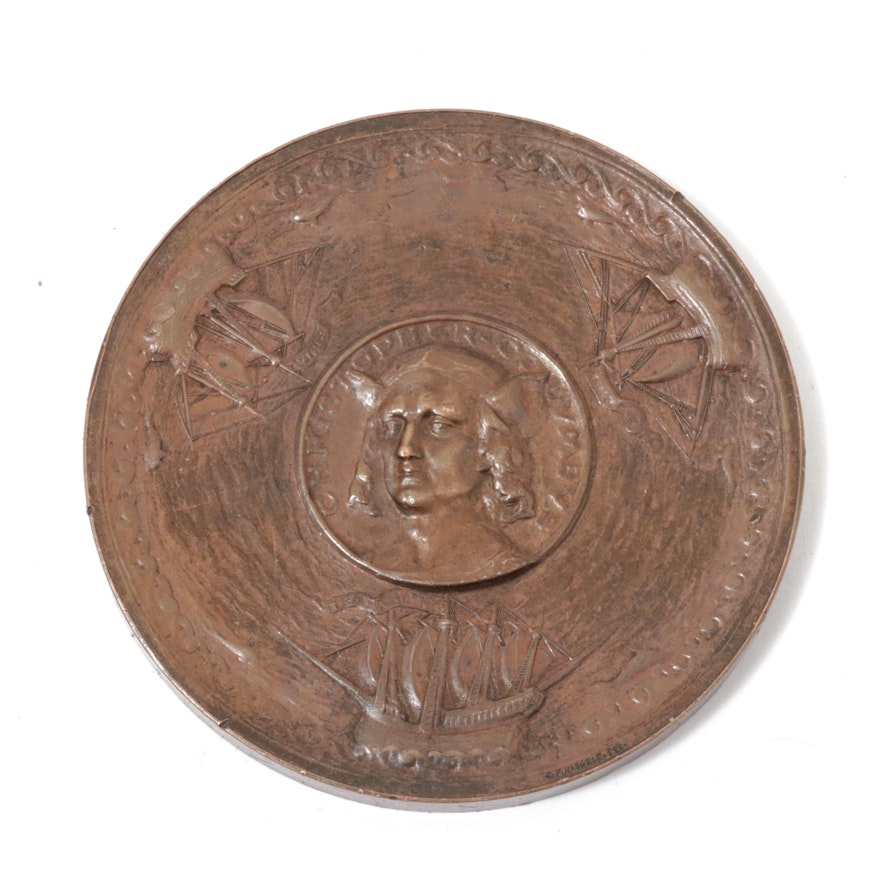 1892-93 World's Columbian Exposition Commemorative Bronze Medal