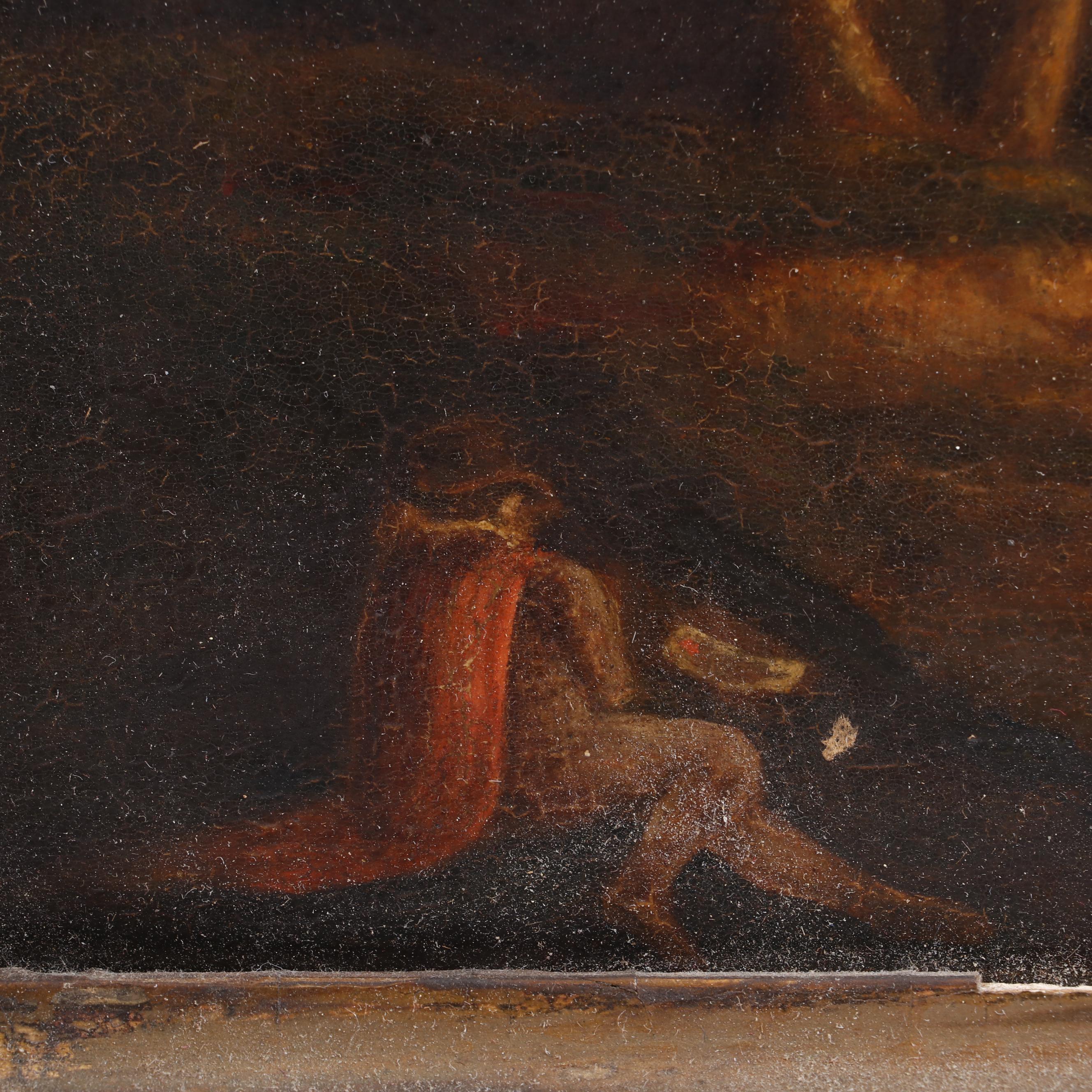 19th Century Pastoral Oil Painting