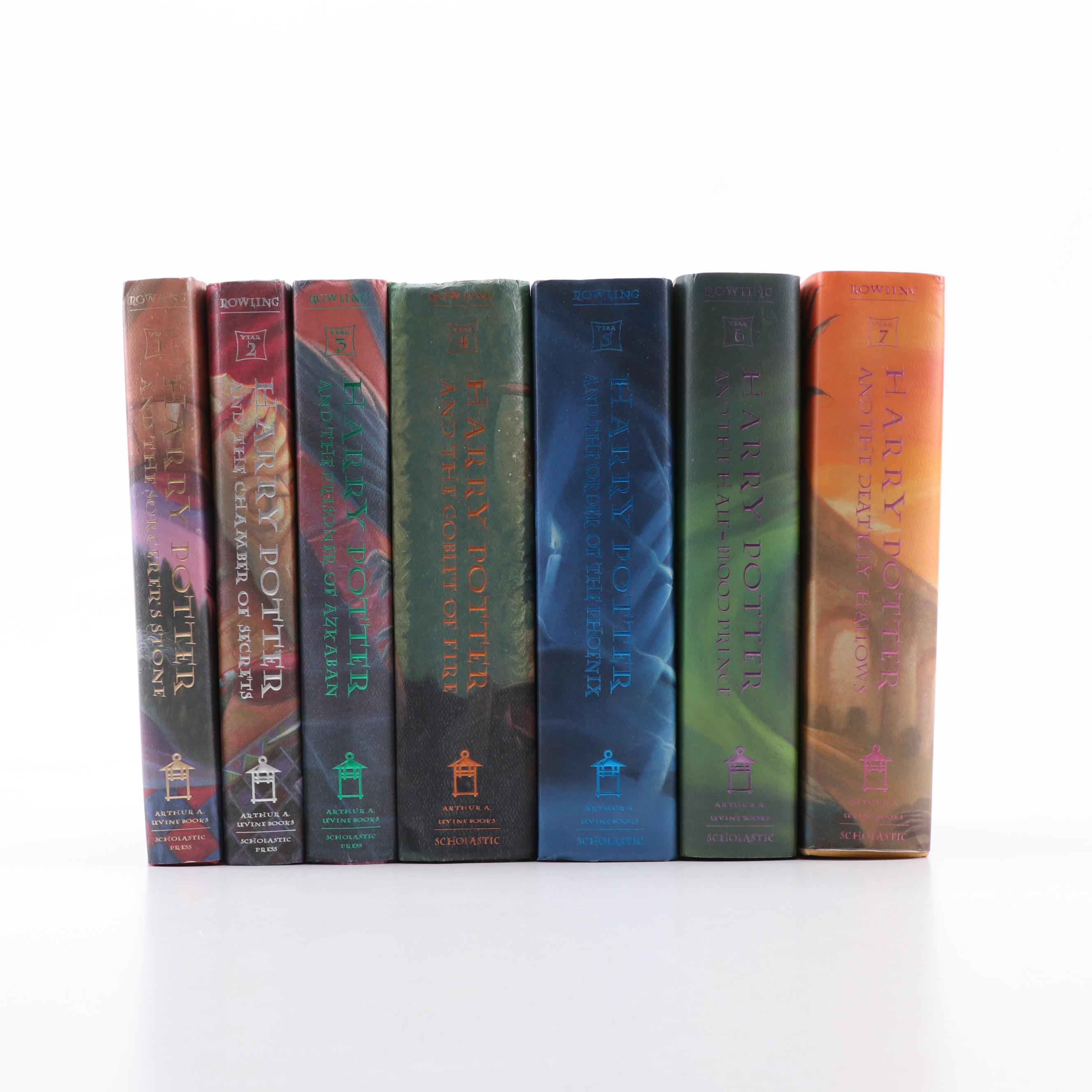 First American Edition "Harry Potter" Complete Set by J.K. Rowling