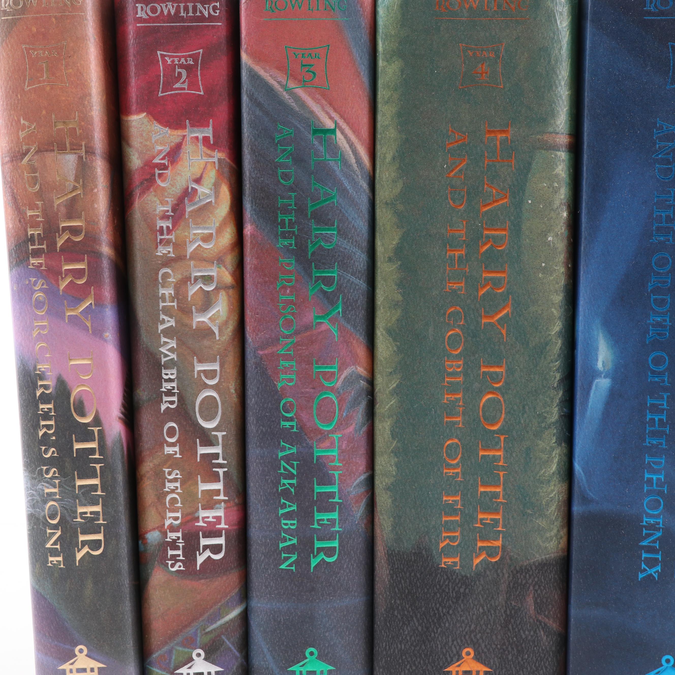 First American Edition "Harry Potter" Complete Set by J.K. Rowling