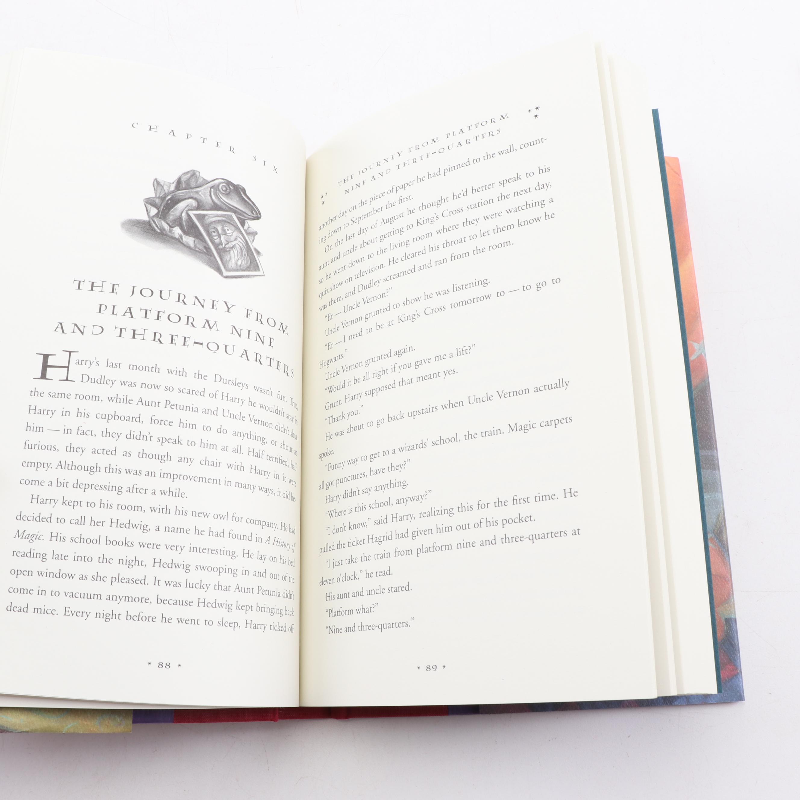 First American Edition "Harry Potter" Complete Set by J.K. Rowling