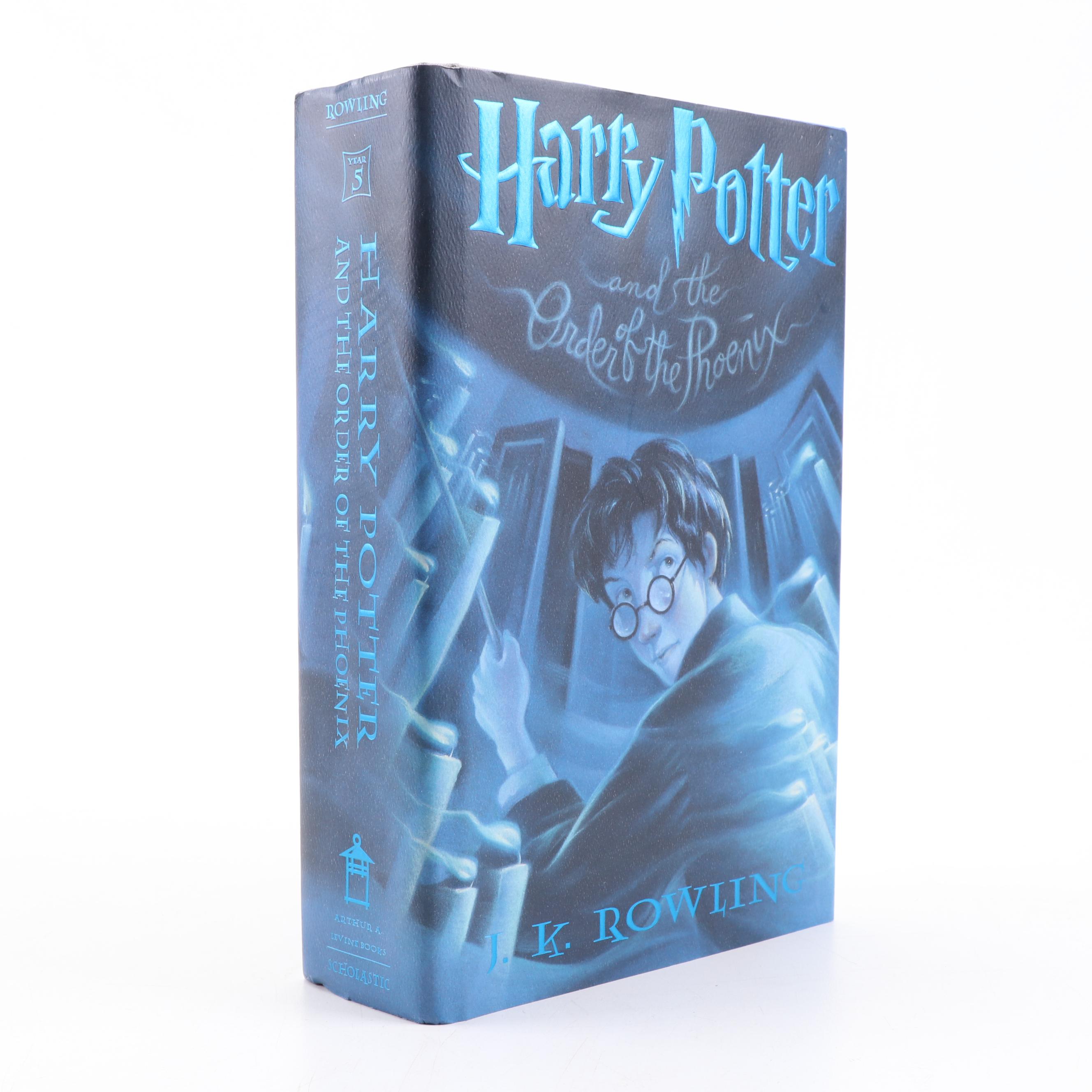 First American Edition "Harry Potter" Complete Set by J.K. Rowling