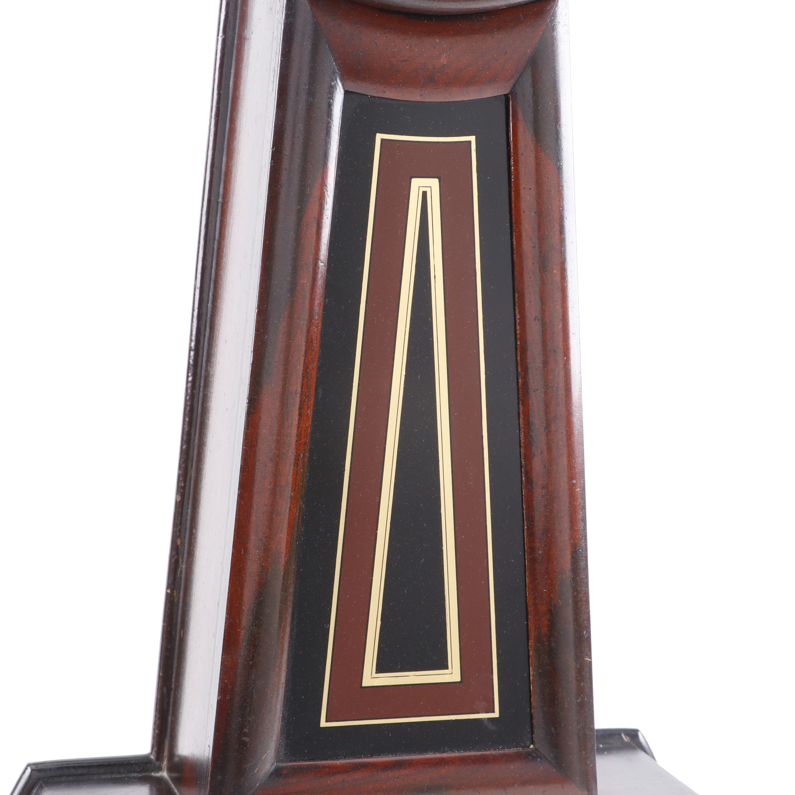 E. Howard & Co. Rosewood and Églomisé Banjo Clock, circa 1860