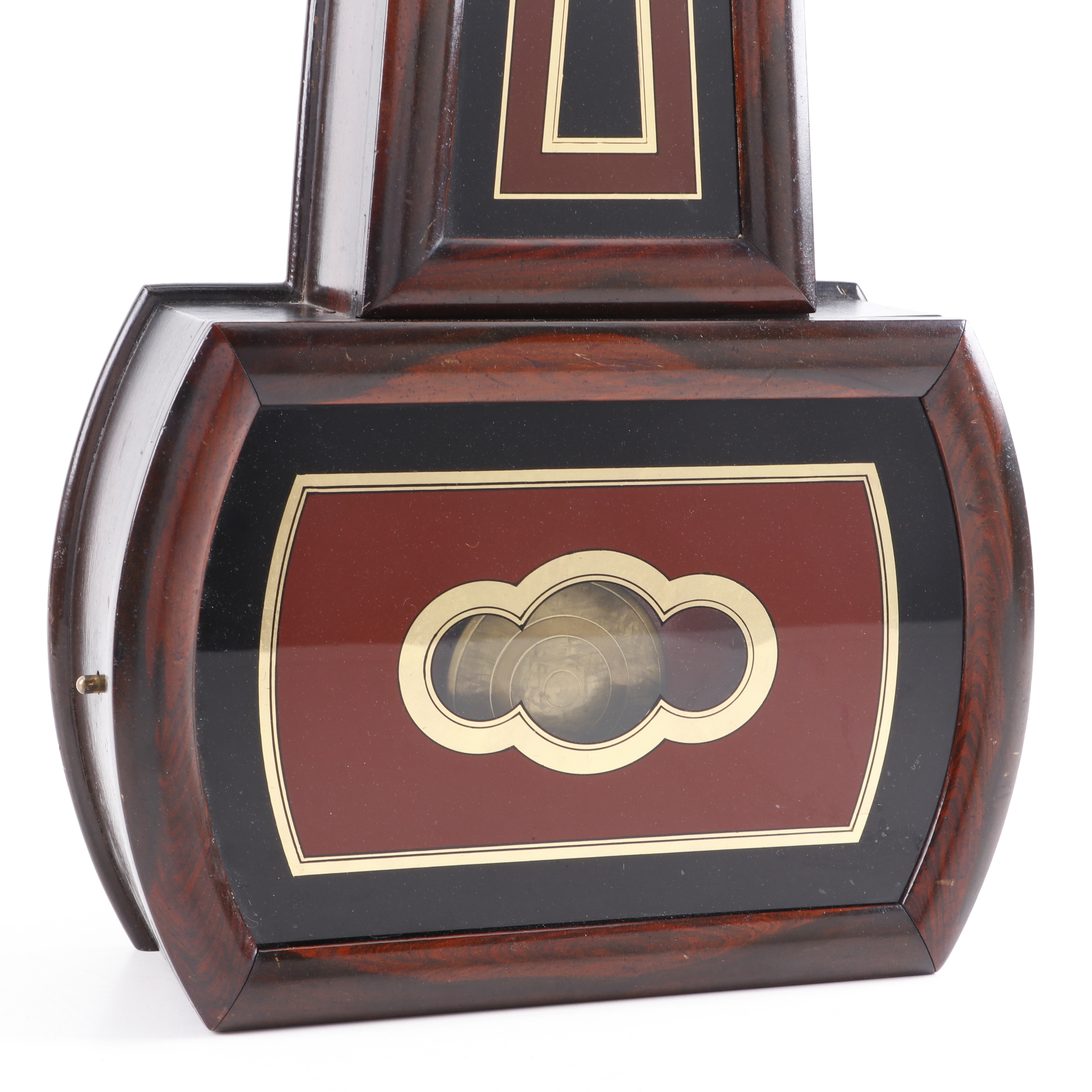 E. Howard & Co. Rosewood and Églomisé Banjo Clock, circa 1860