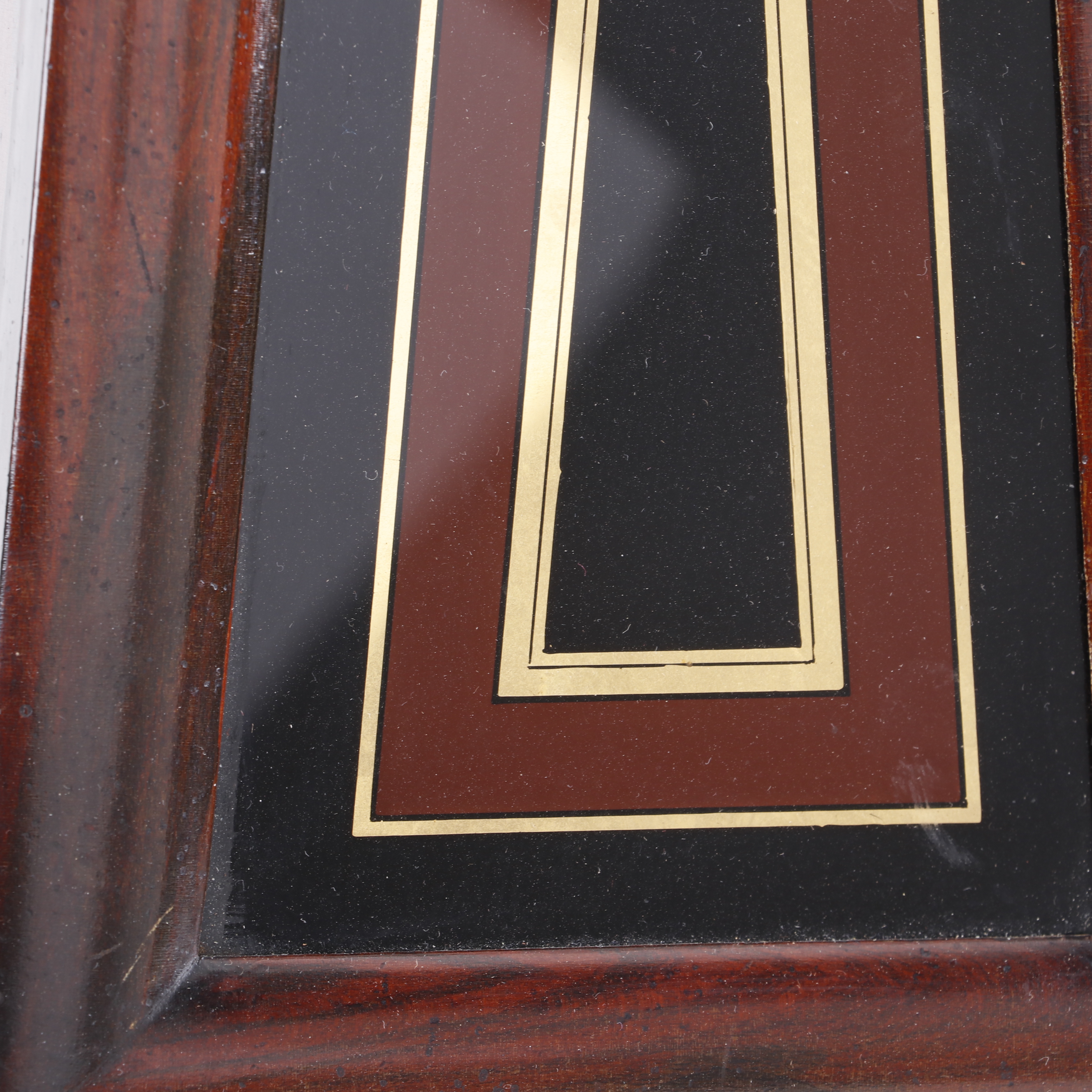 E. Howard & Co. Rosewood and Églomisé Banjo Clock, circa 1860