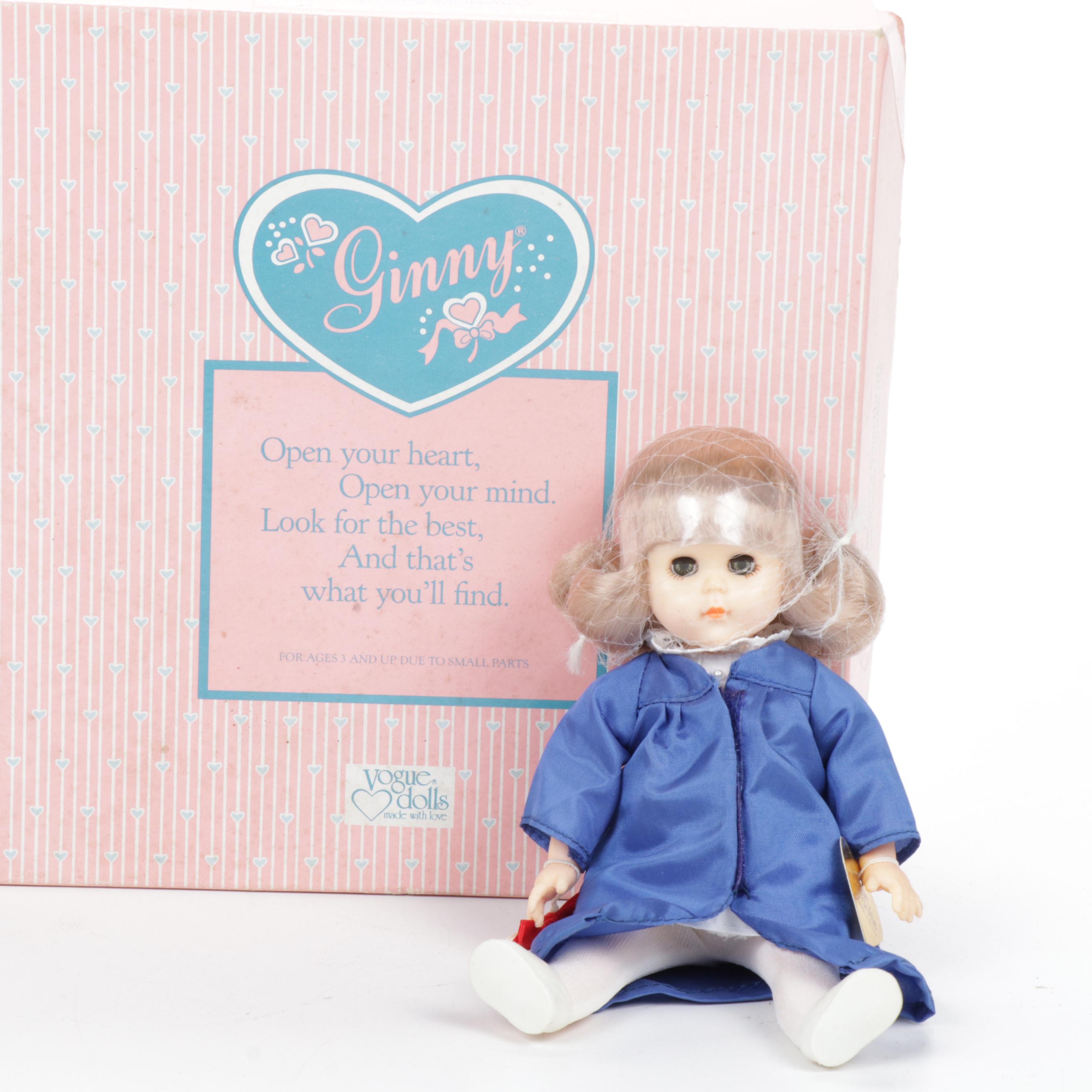 1980s Ginny Poseable Collectible Dolls by Vogue