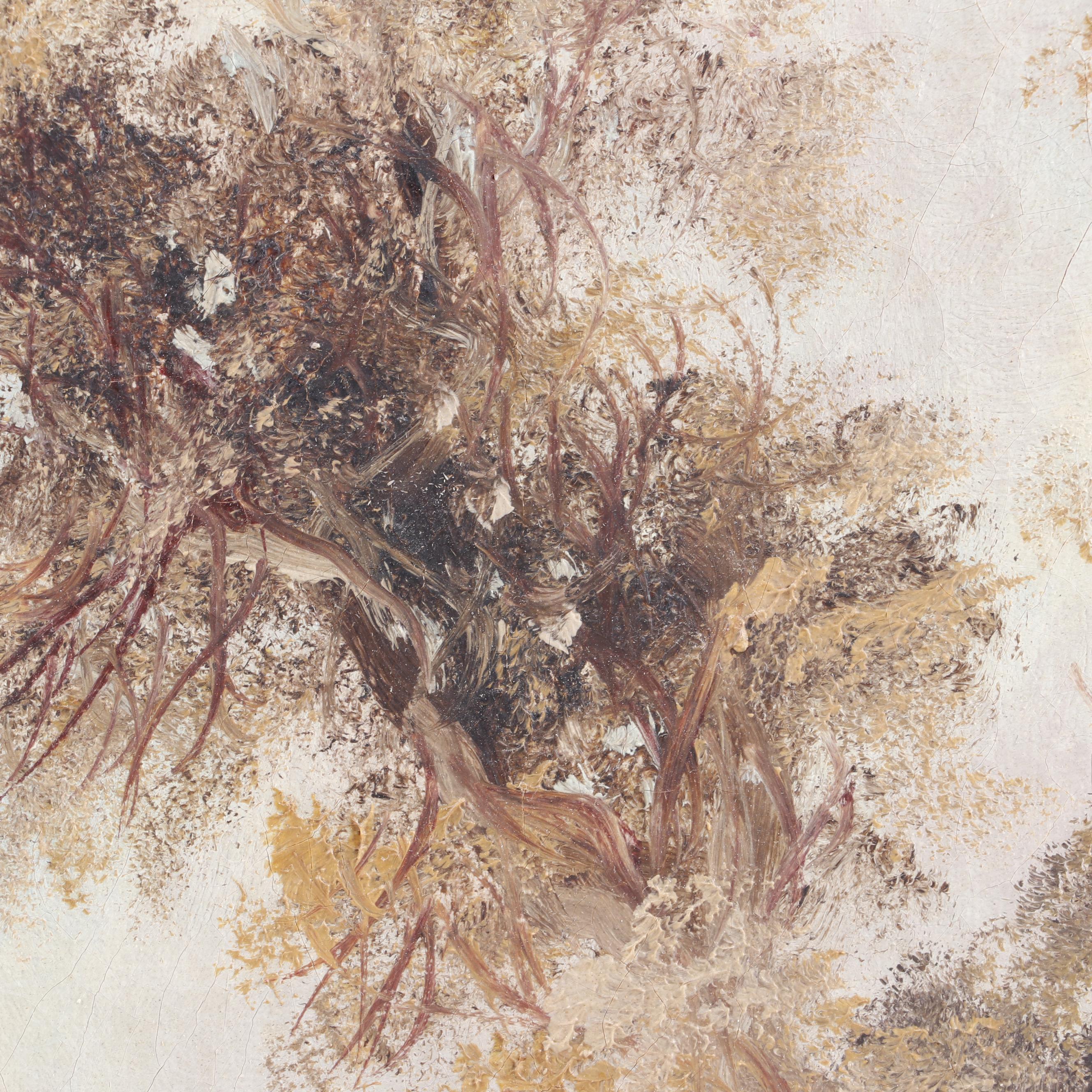 J. Herbert Late 19th Century Landscape Oil Painting