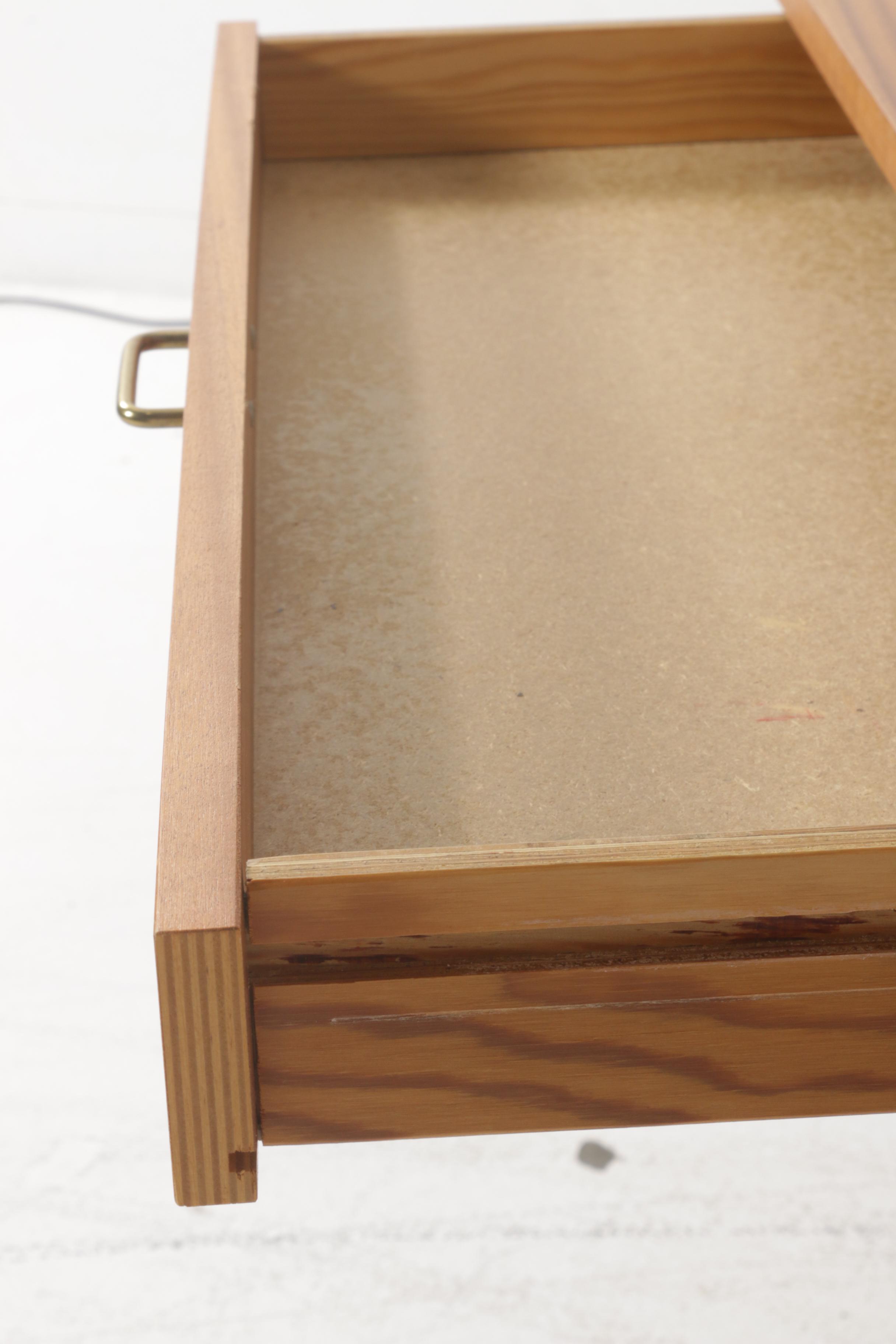 Danish Mid-Century Modern Fold Out Desk in the Style of Glasdam Jensen