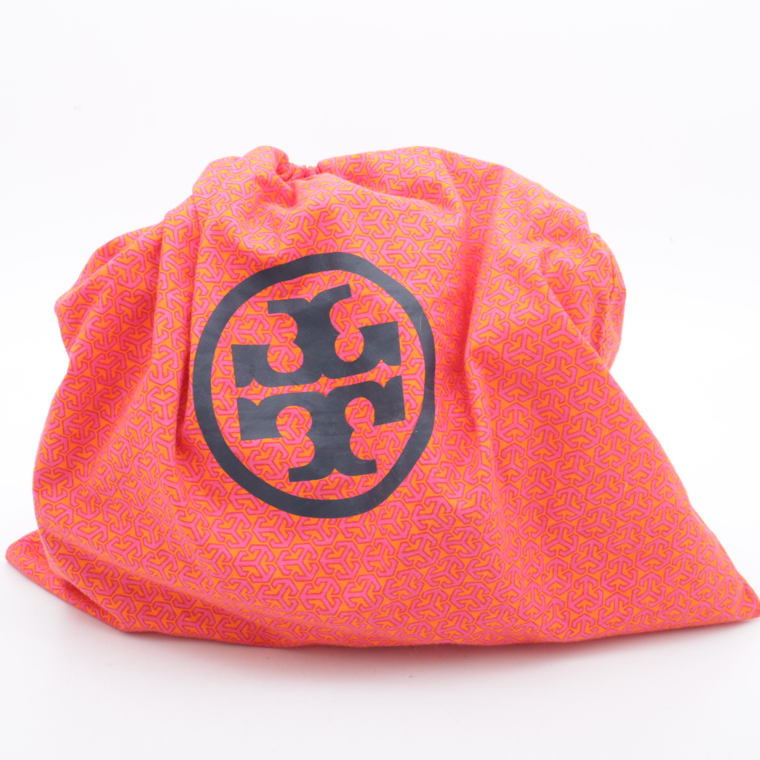 Tory Burch "Steffi" Multicolor Snakeskin Print Leather Hobo Handbag