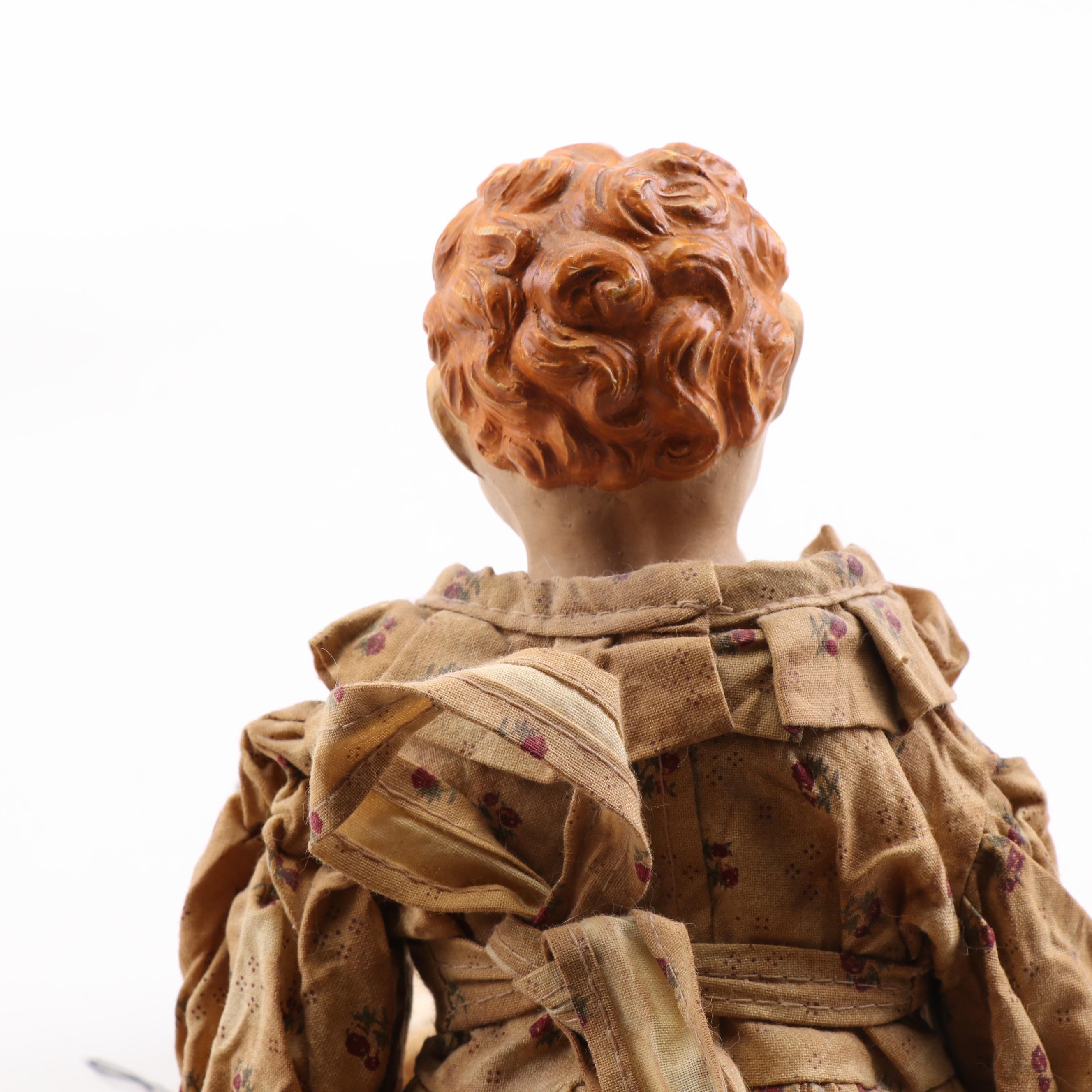 Honey and Me INC Ceramic and Cloth Dolls