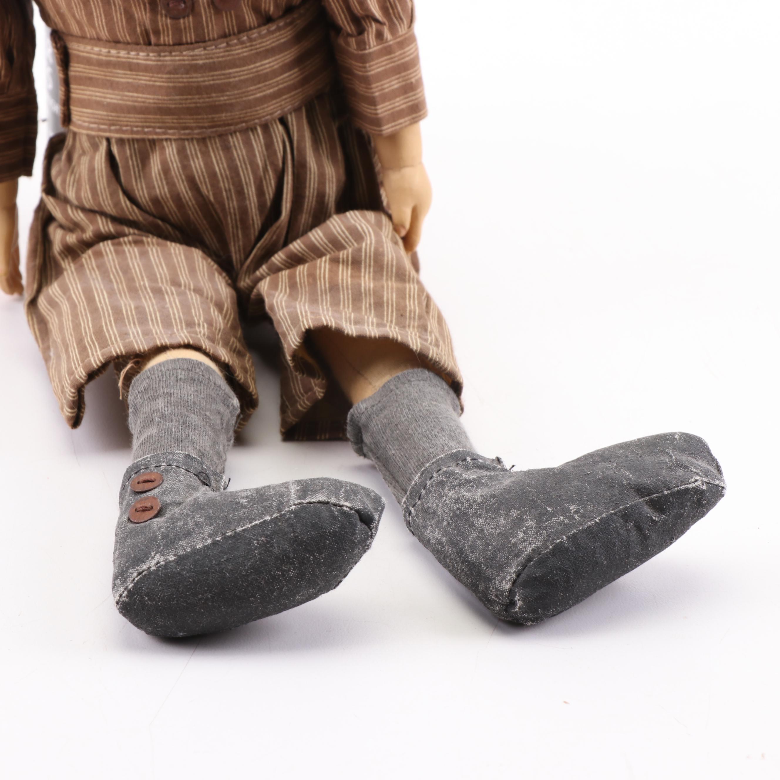 Honey and Me INC Ceramic and Cloth Dolls