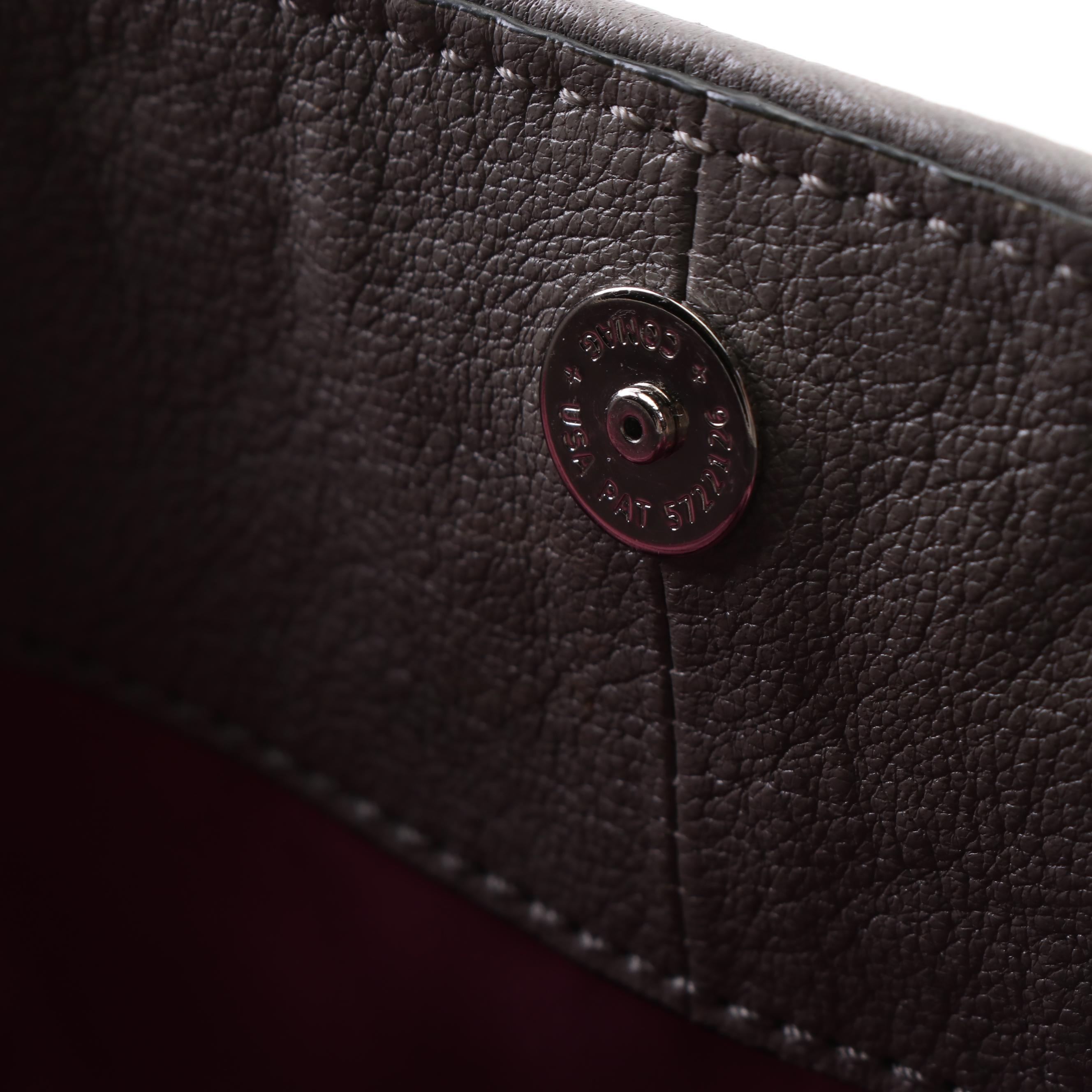 Coach Madison Op Art Canvas and Leather Shoulder Bag