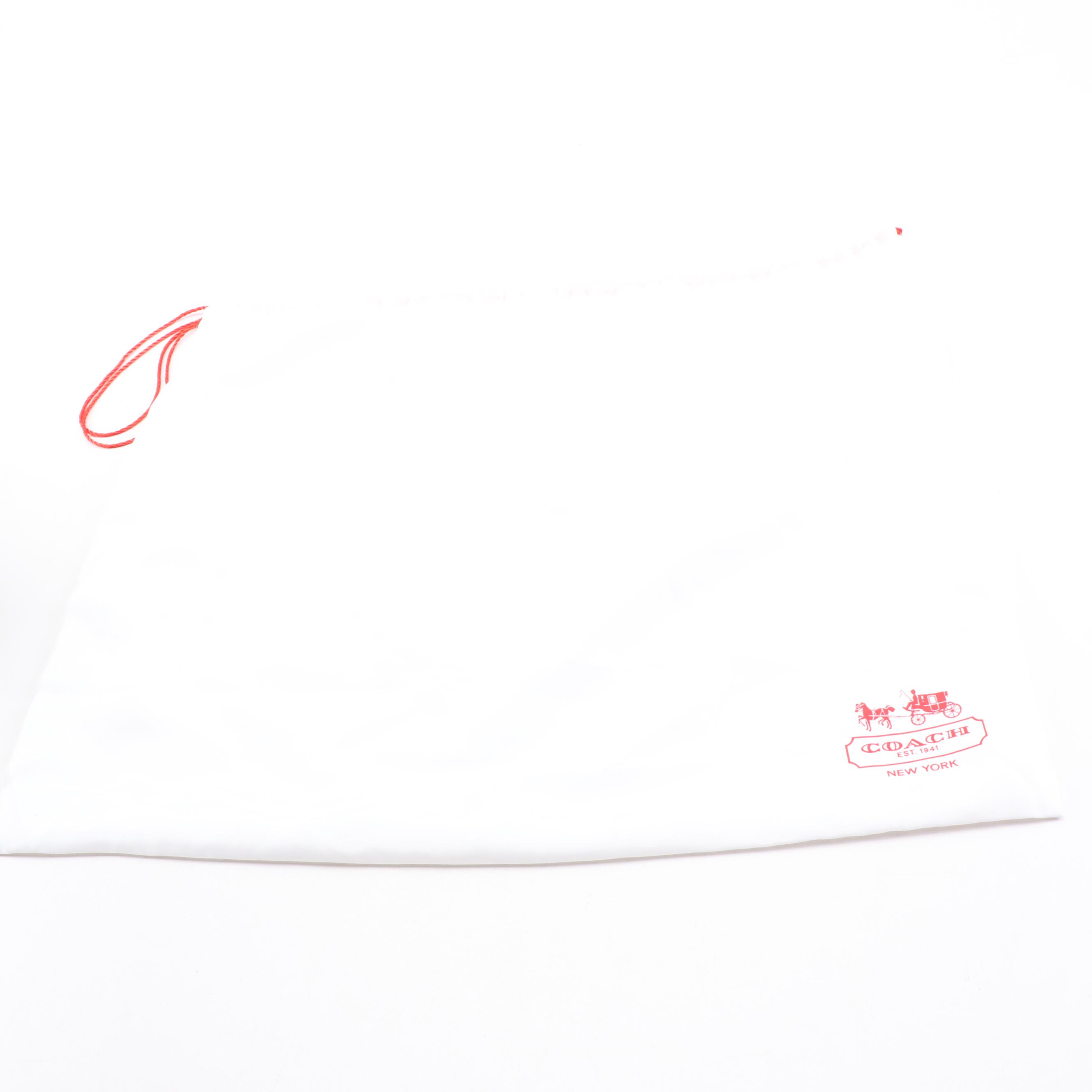 Coach Madison Op Art Canvas and Leather Shoulder Bag