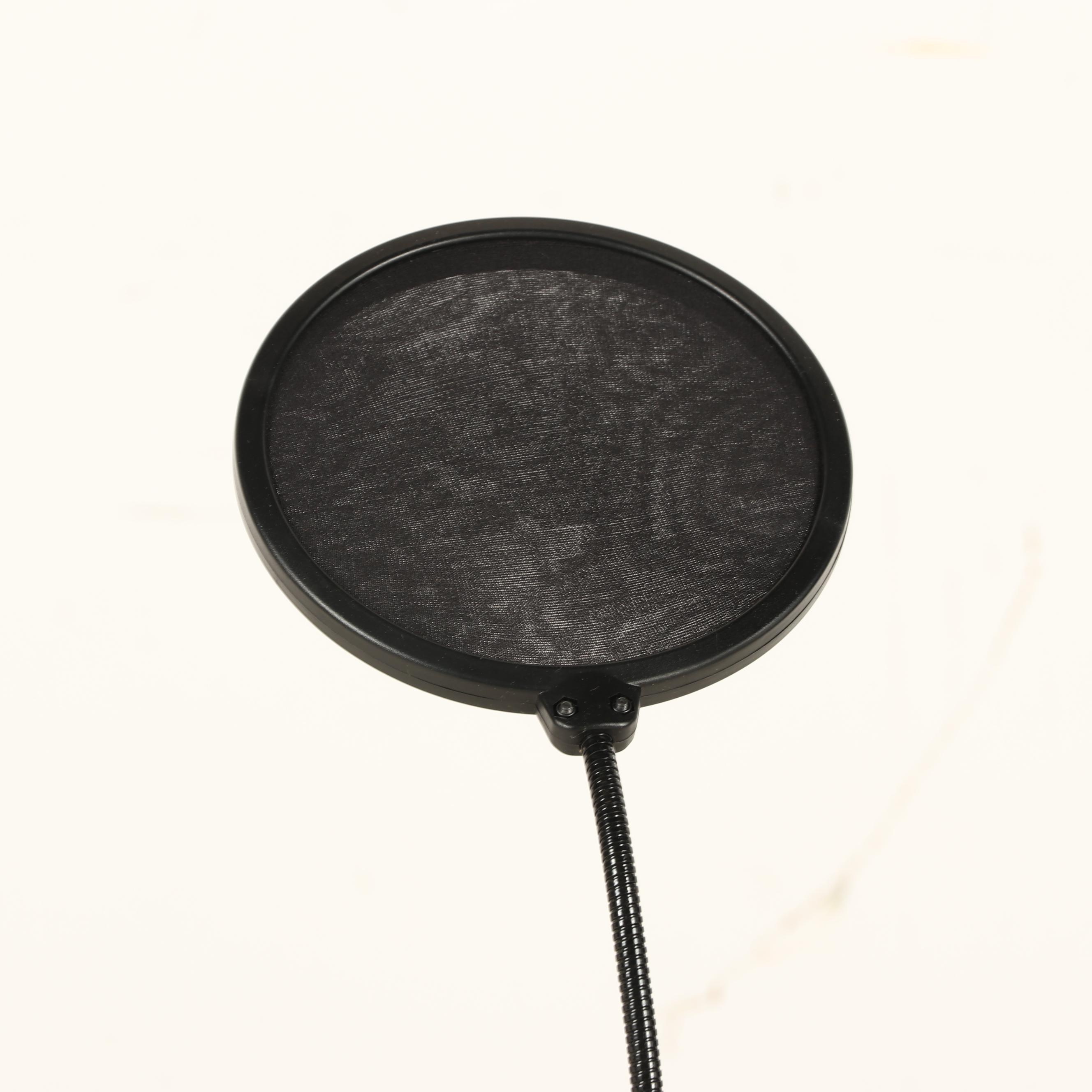 AKG C214 Condenser Microphone with Sterling PF2 Professional Mesh Pop Filter