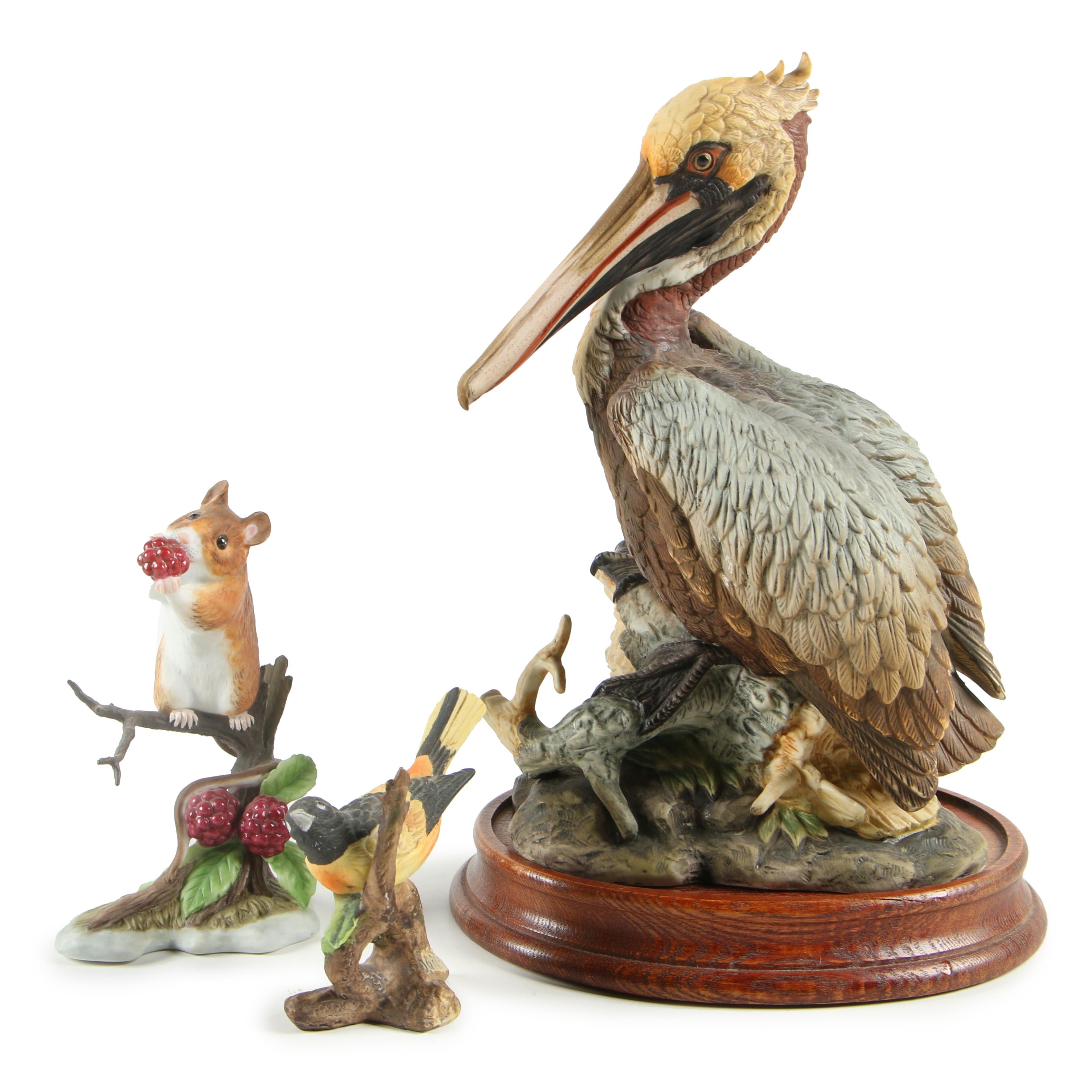 Porcelain Animal Figurines Including Lenox