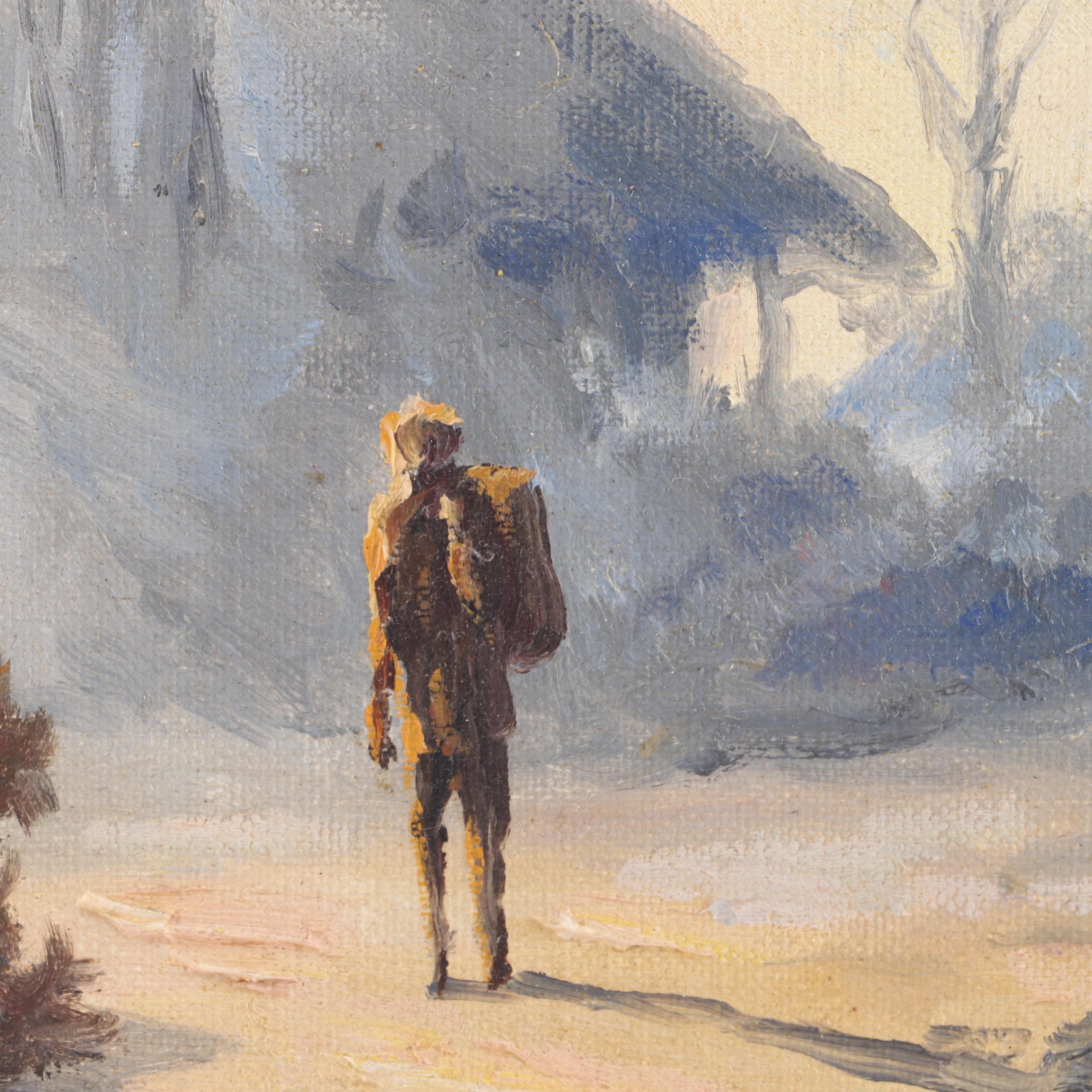 Toyosaku Toyo Saito Landscape Oil Painting