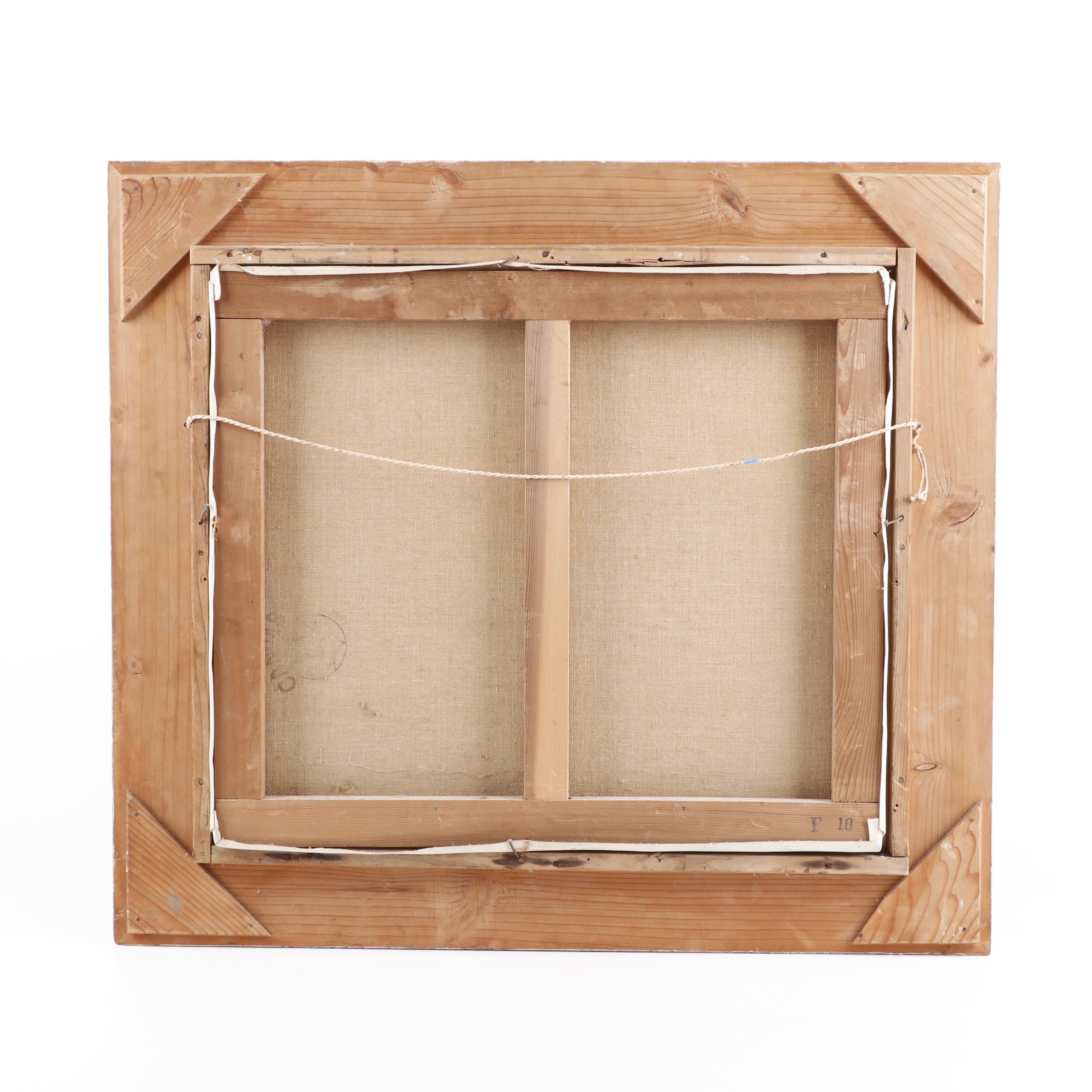 Toyosaku Toyo Saito Landscape Oil Painting