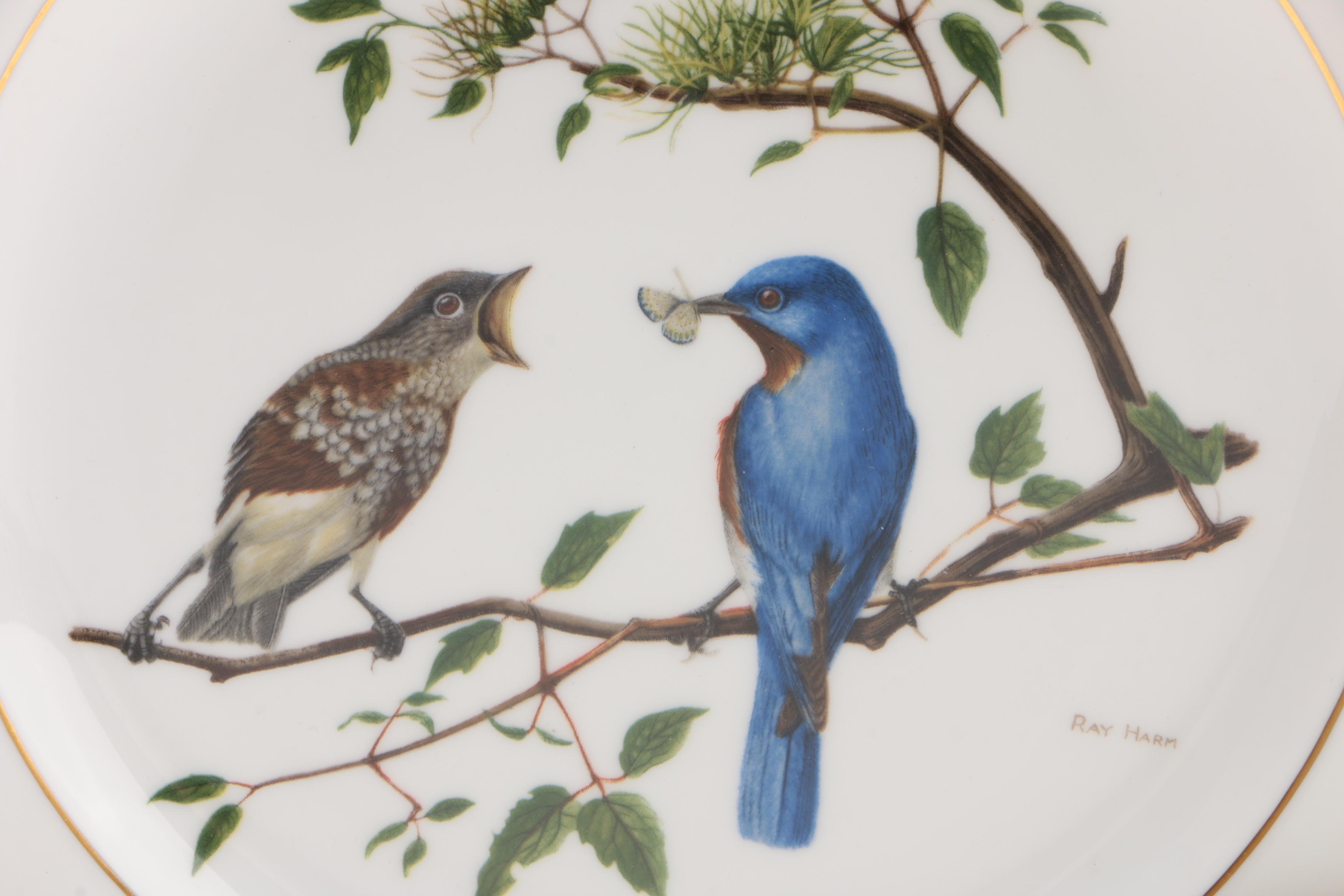 Limited Edition Spode "American Songbird" Series by Ray Harm Collector Plates